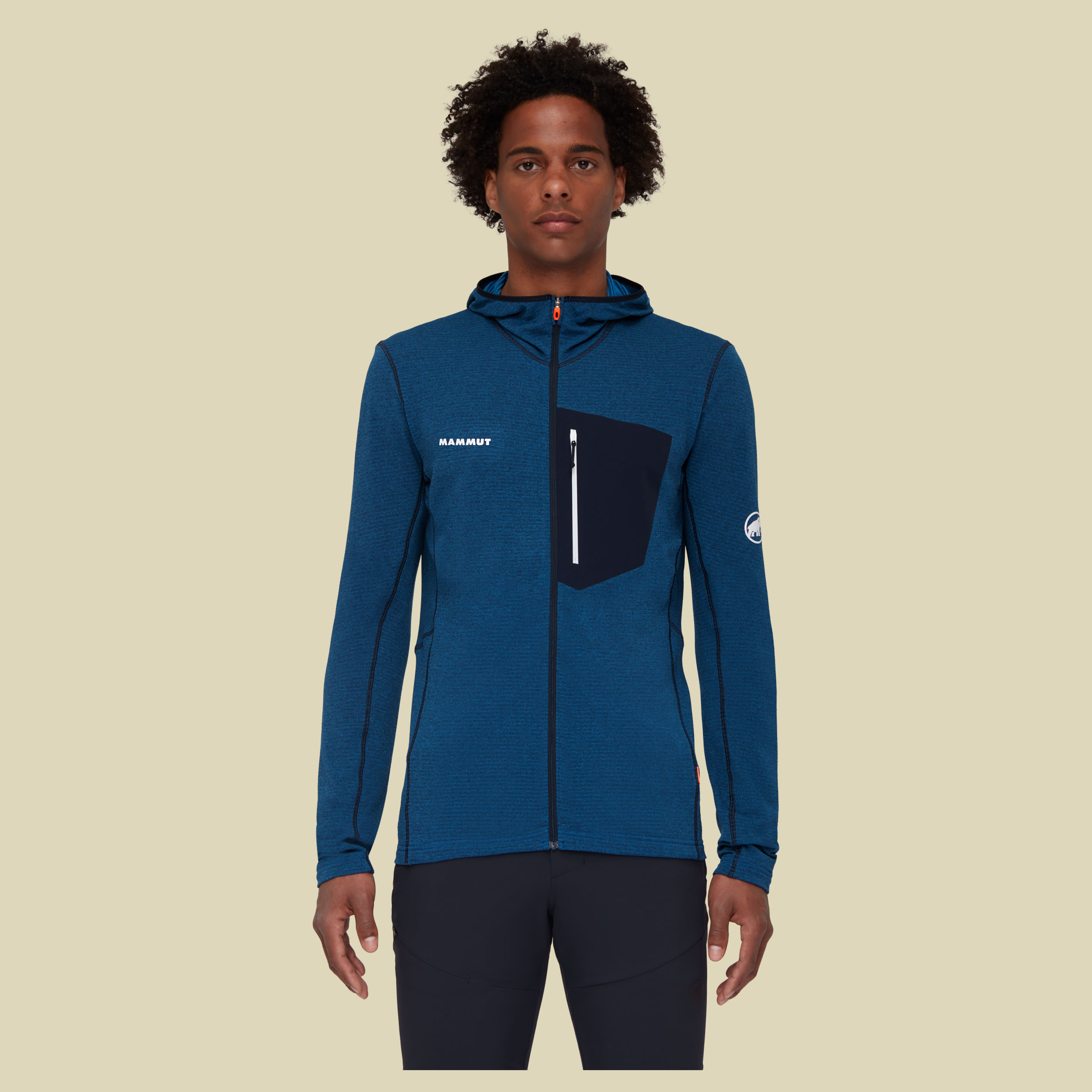 Aenergy Light ML Hooded Jacket Men Größe S Farbe ice-marine