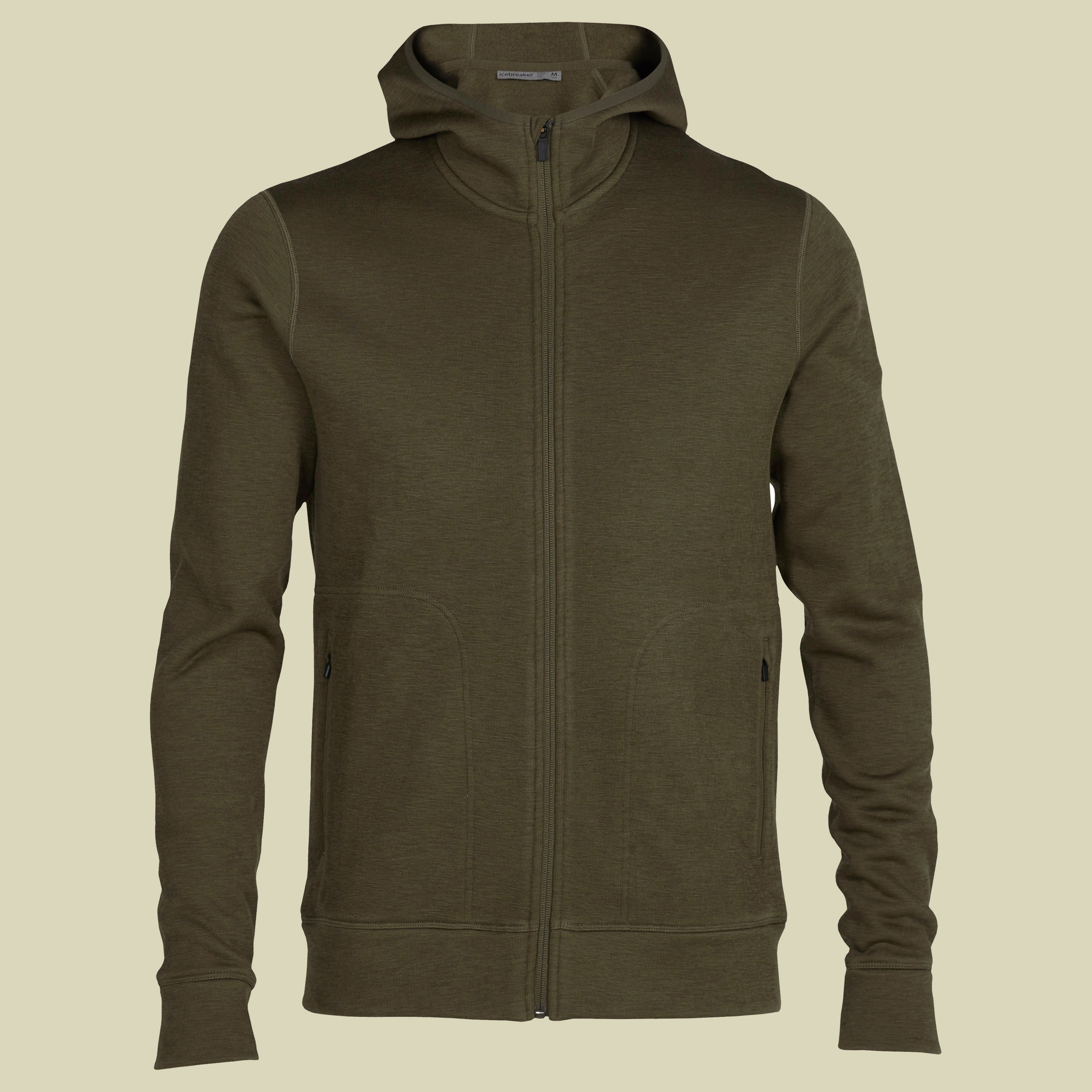 Elemental LS Zip Hood Men Größe S Farbe loden