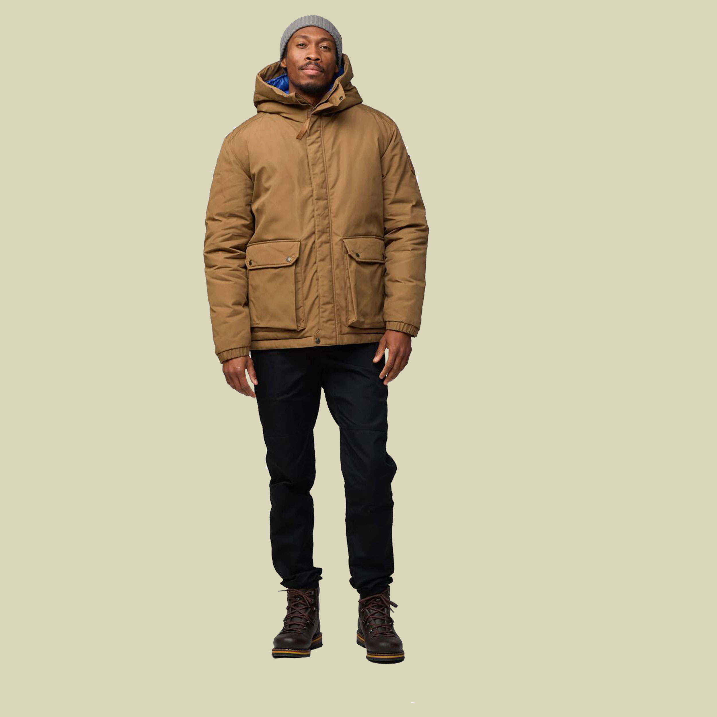 Övik Padded Jacket Men XL braun - wood brown