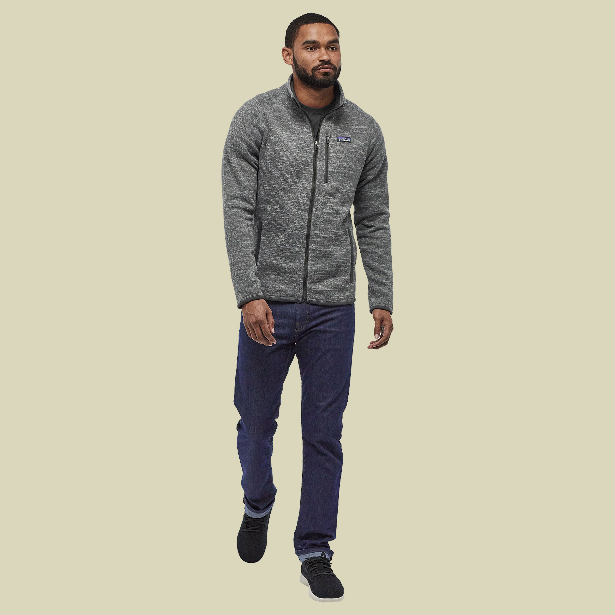 Better Sweater Jacket Men nickel S