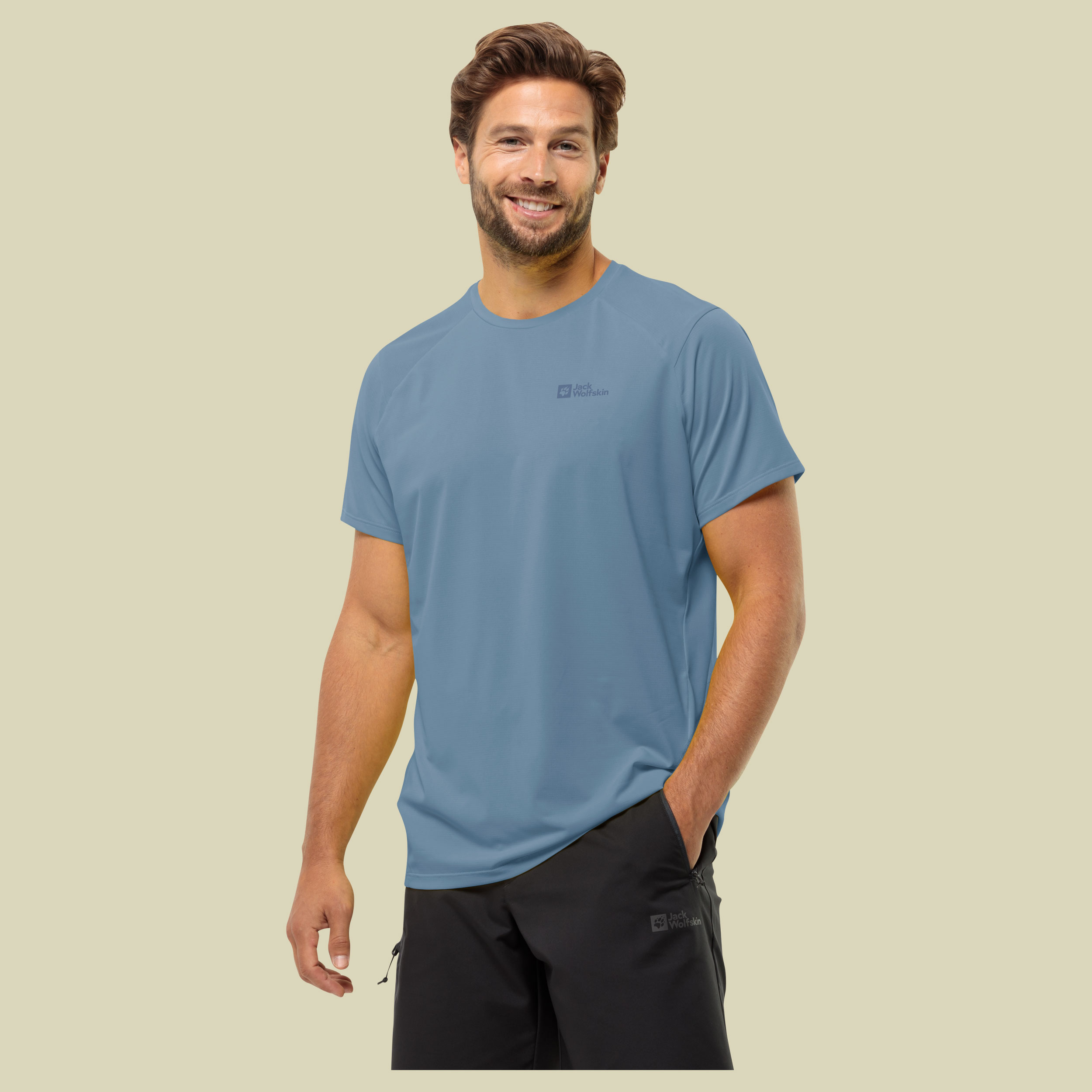 Prelight Trail T Men L blau - elemental blue