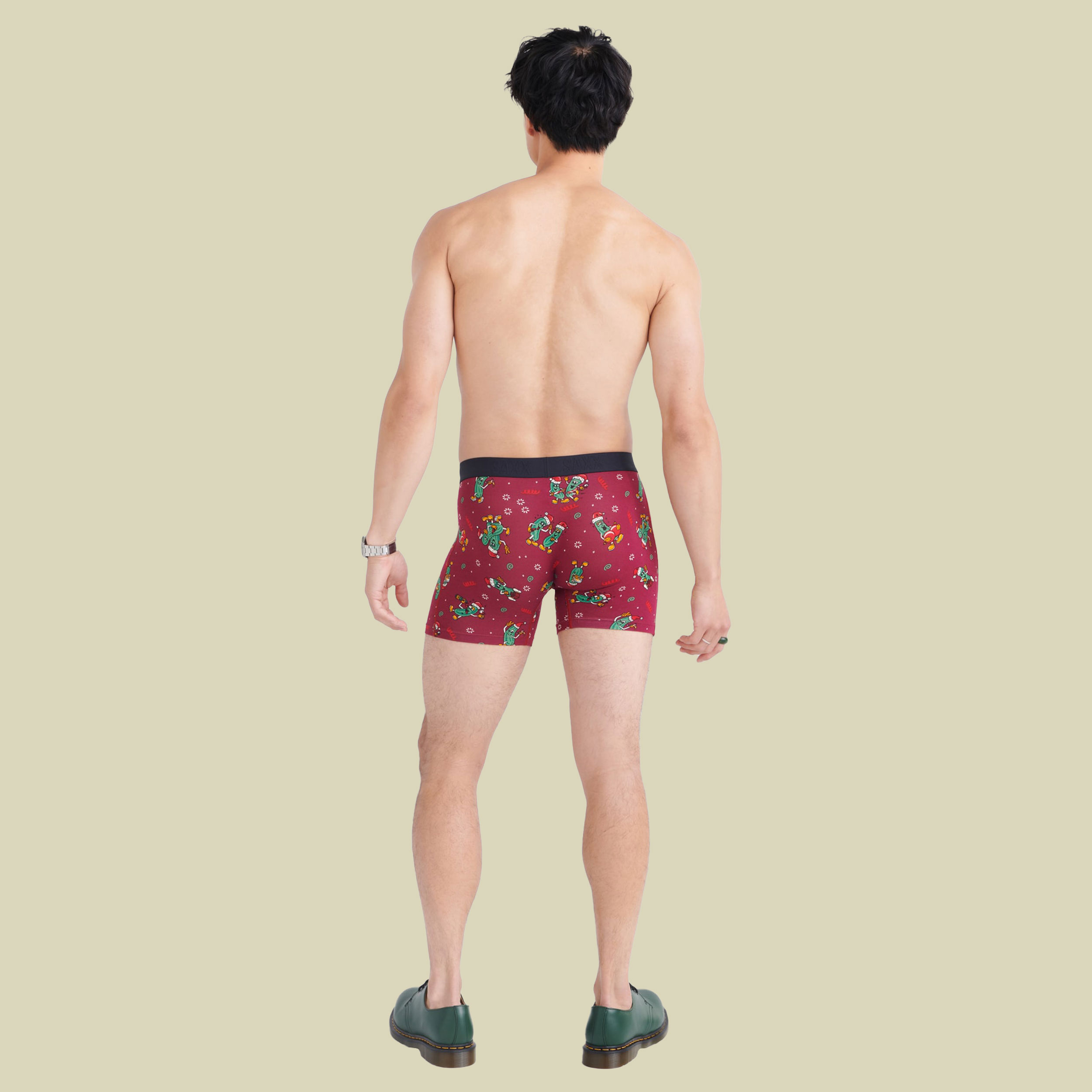 Vibe Super Soft Boxer Brief Größe S Farbe pickled-merlot