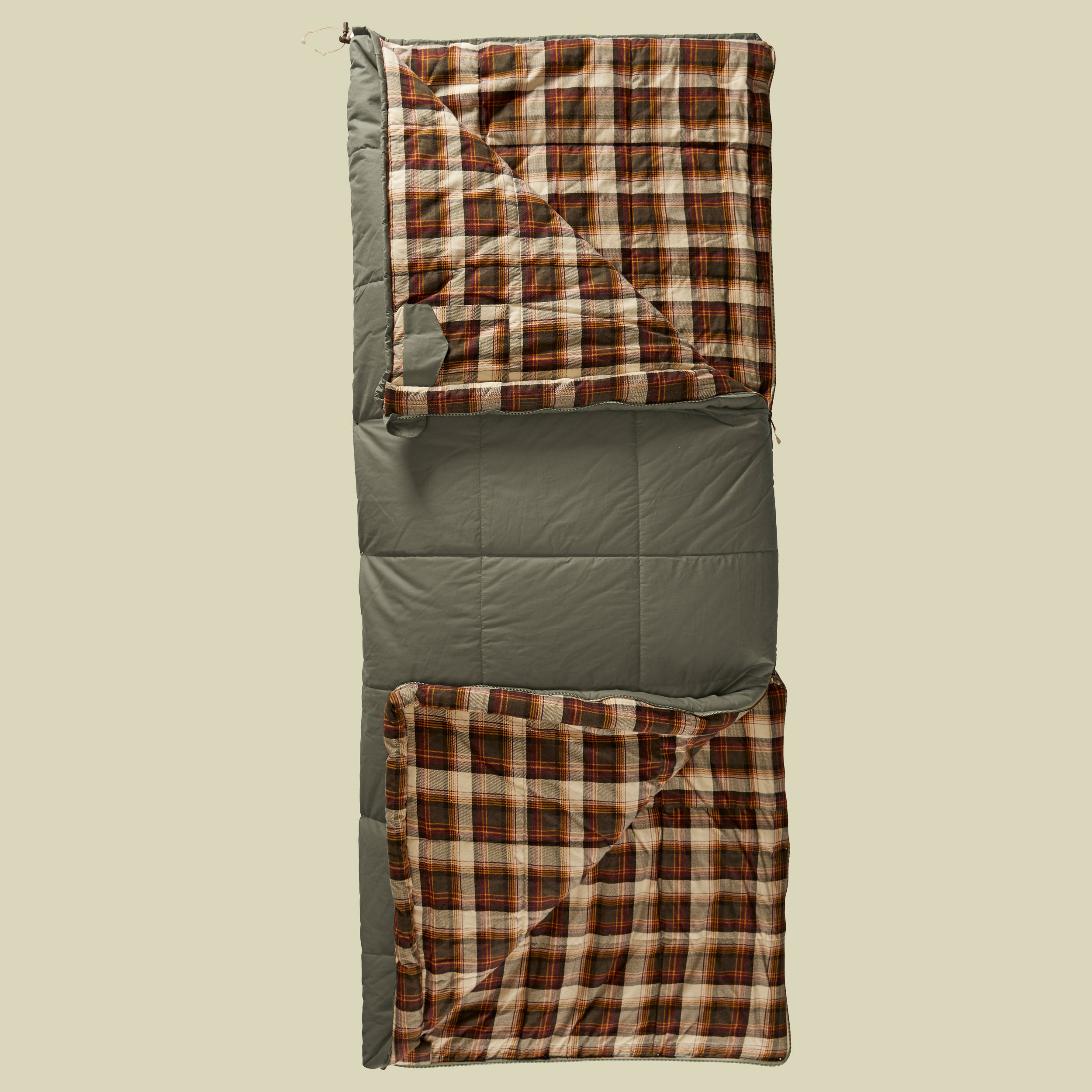 Almond -2 Sleeping Bag bis Körpergröße 160 cm Farbe bungy cord