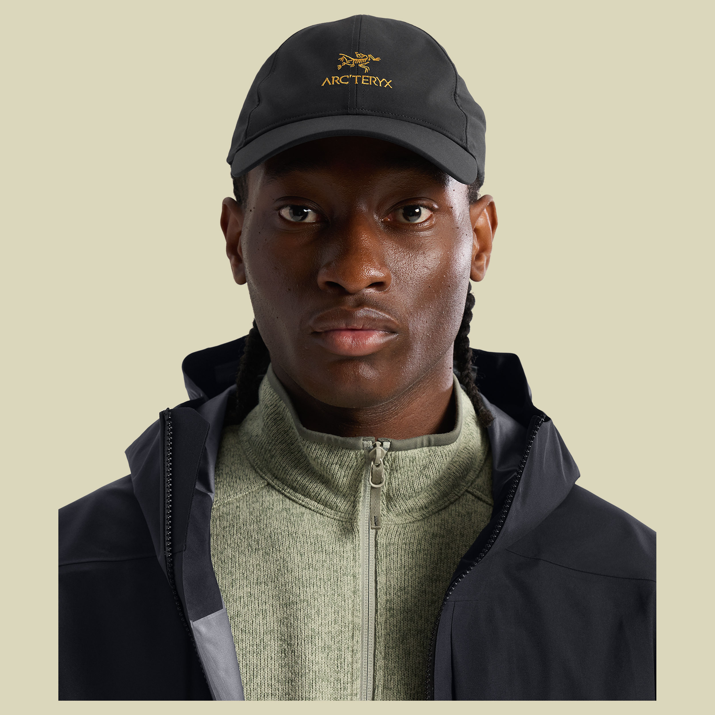 Bird Word Cap L-XL schwarz - 24K black