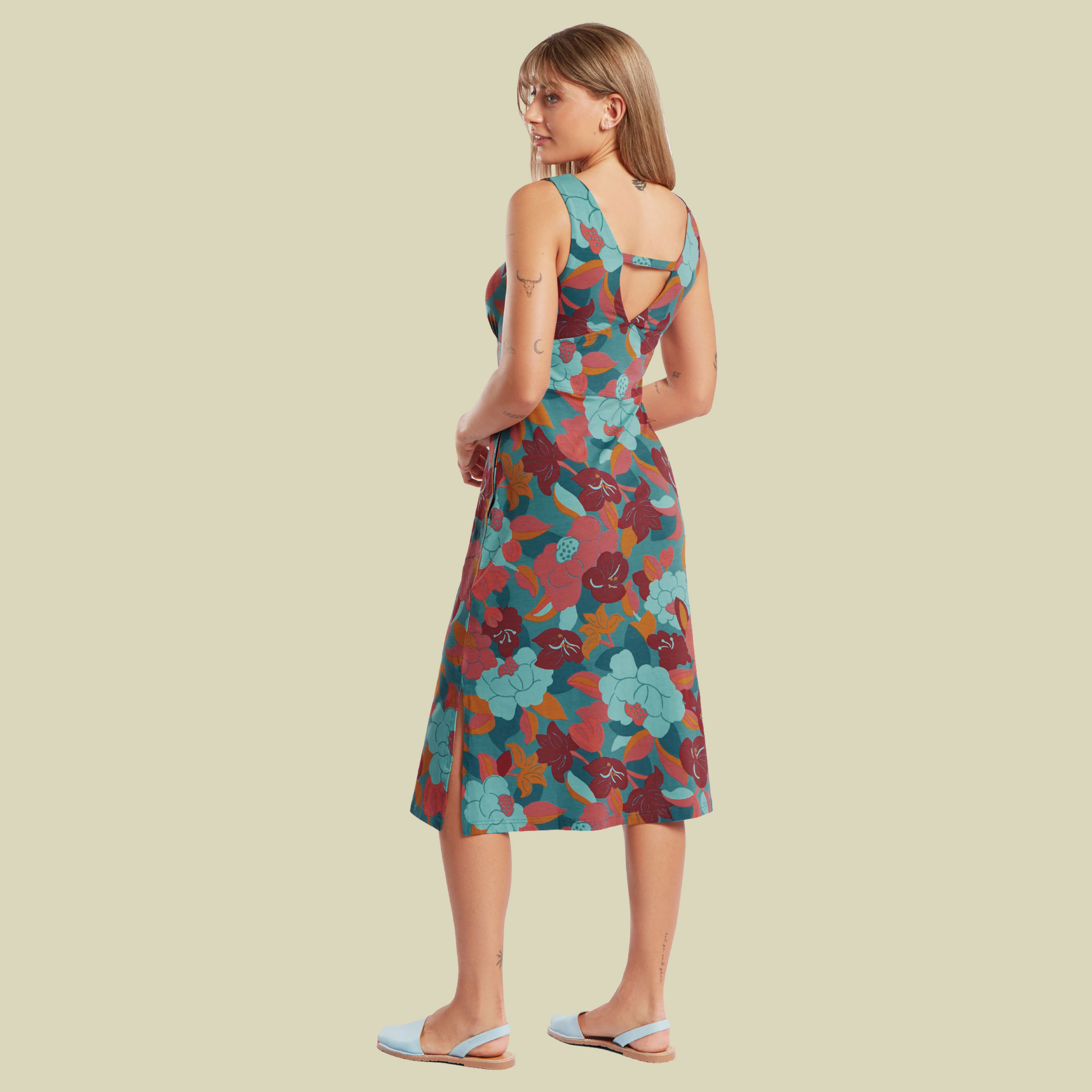 Neha Midi Dress Women mehrfarbig S - Farbe hydra oversize floral
