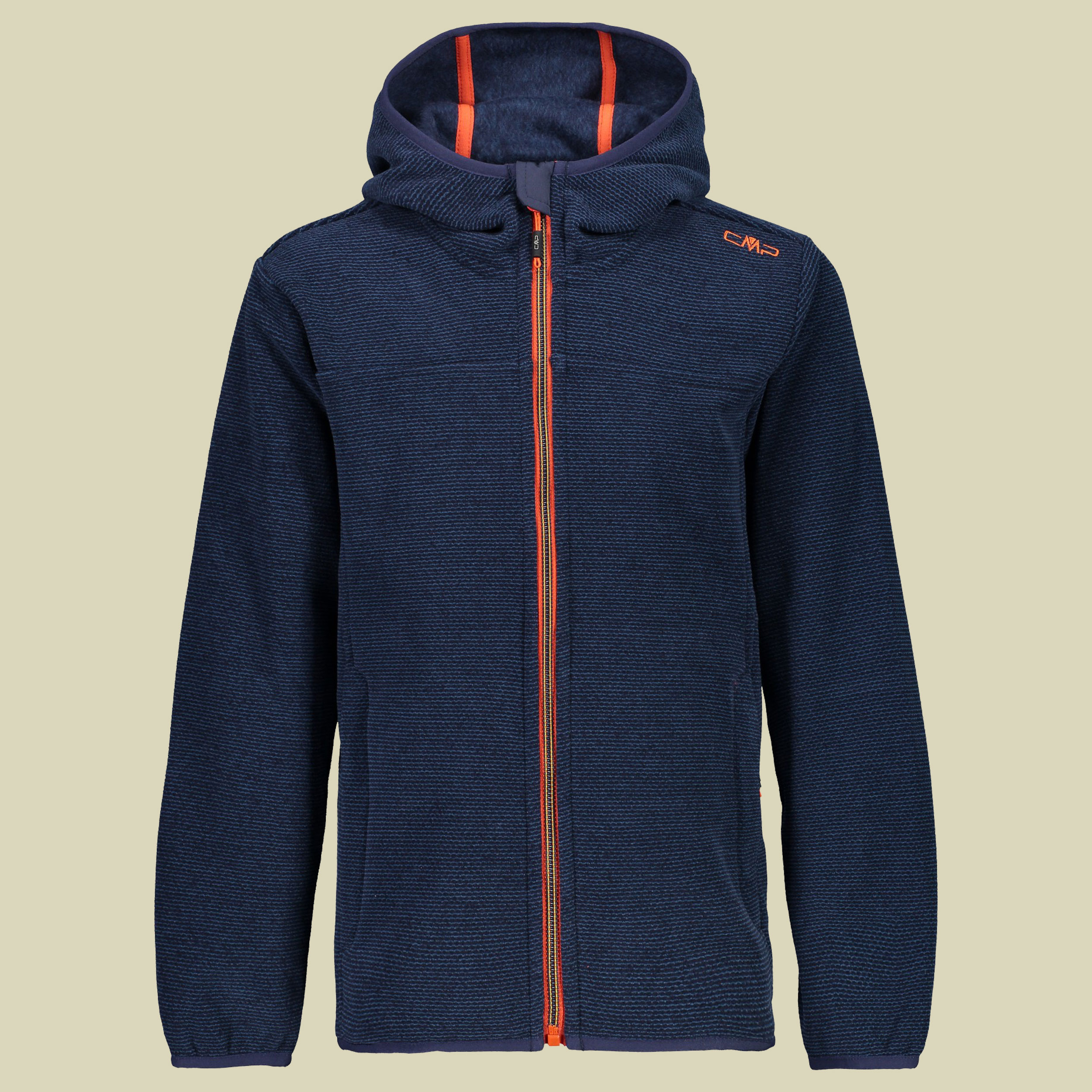 Boy Jacket Fix Hood Knitted Jacquard 38H2174 Größe 104 Farbe b.blue-maiolica 84BL