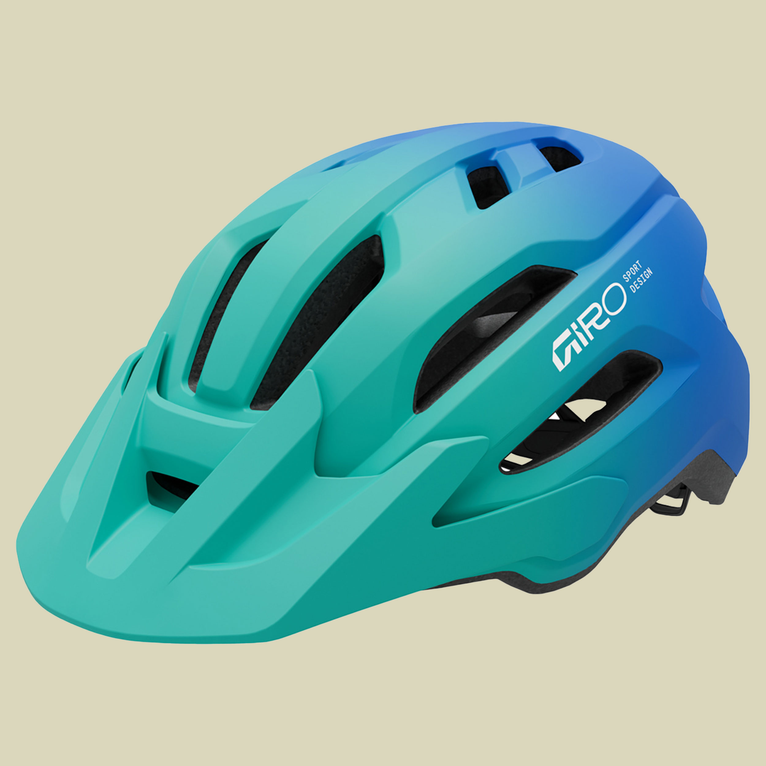 mehrfarbig grün/blau