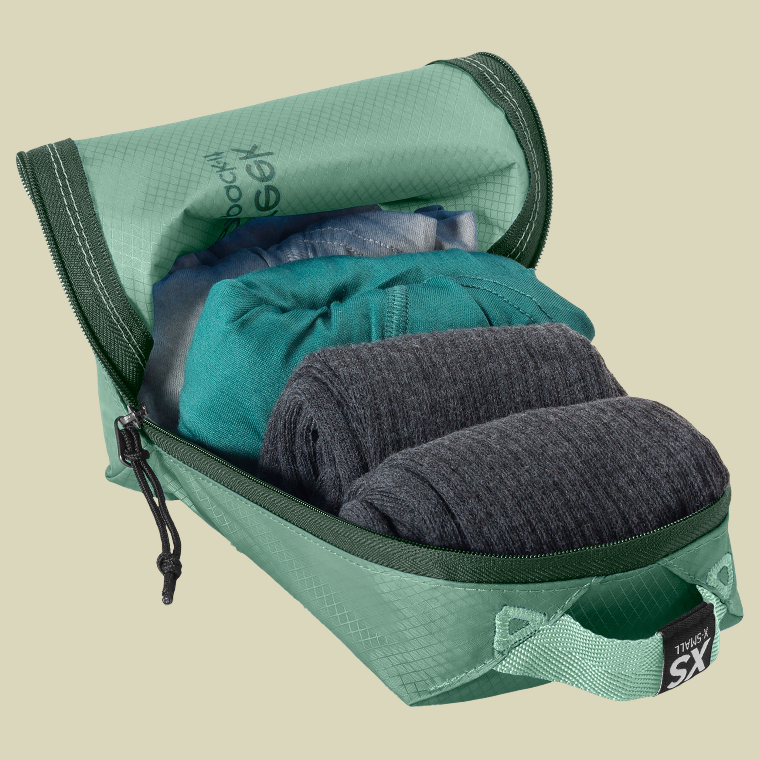 Pack-it Isolate Cube Set XS/S/M Set XS/S/M grün - willow