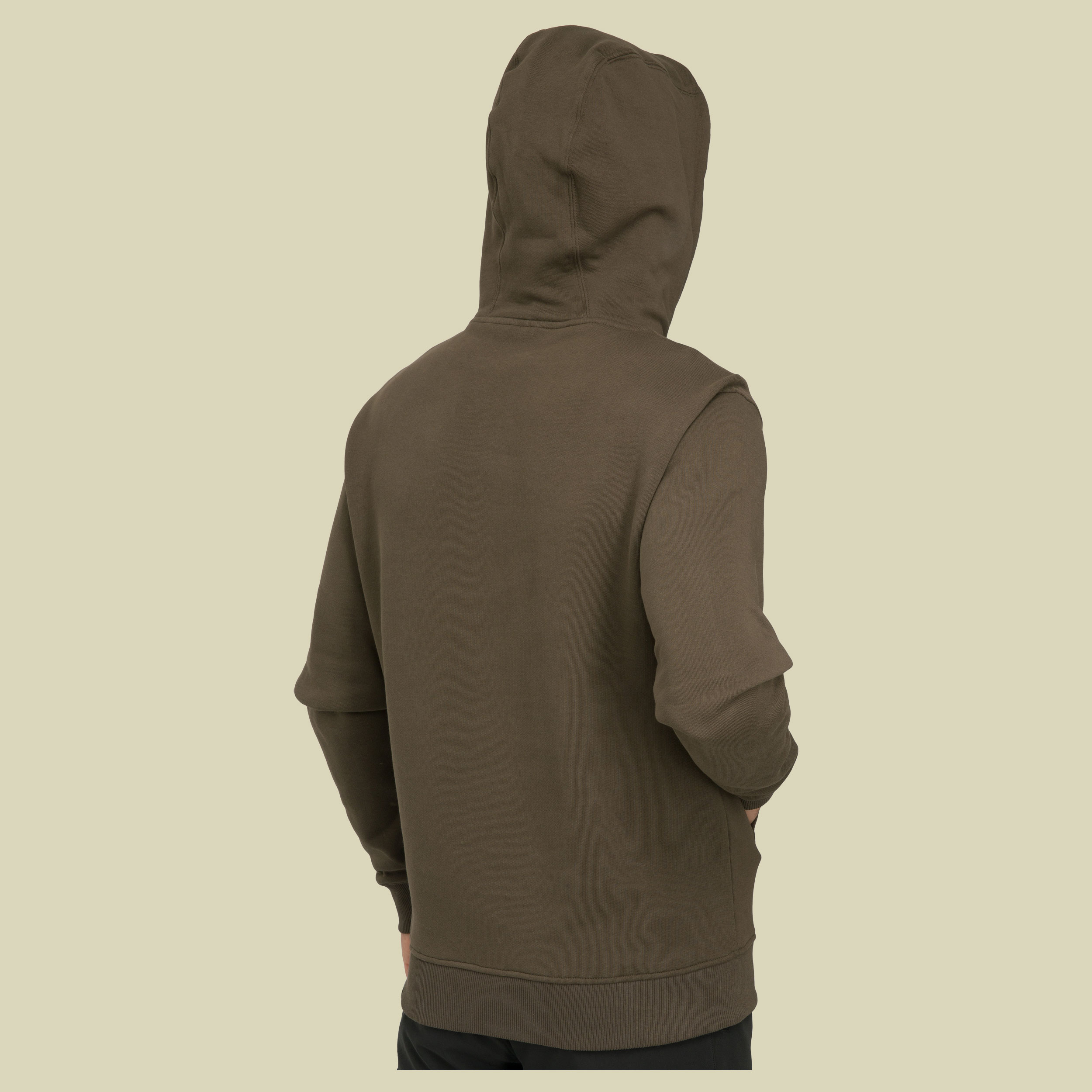 Drew Peak Pullover Hoodie Men Größe S Farbe coffee brown - prussian blue