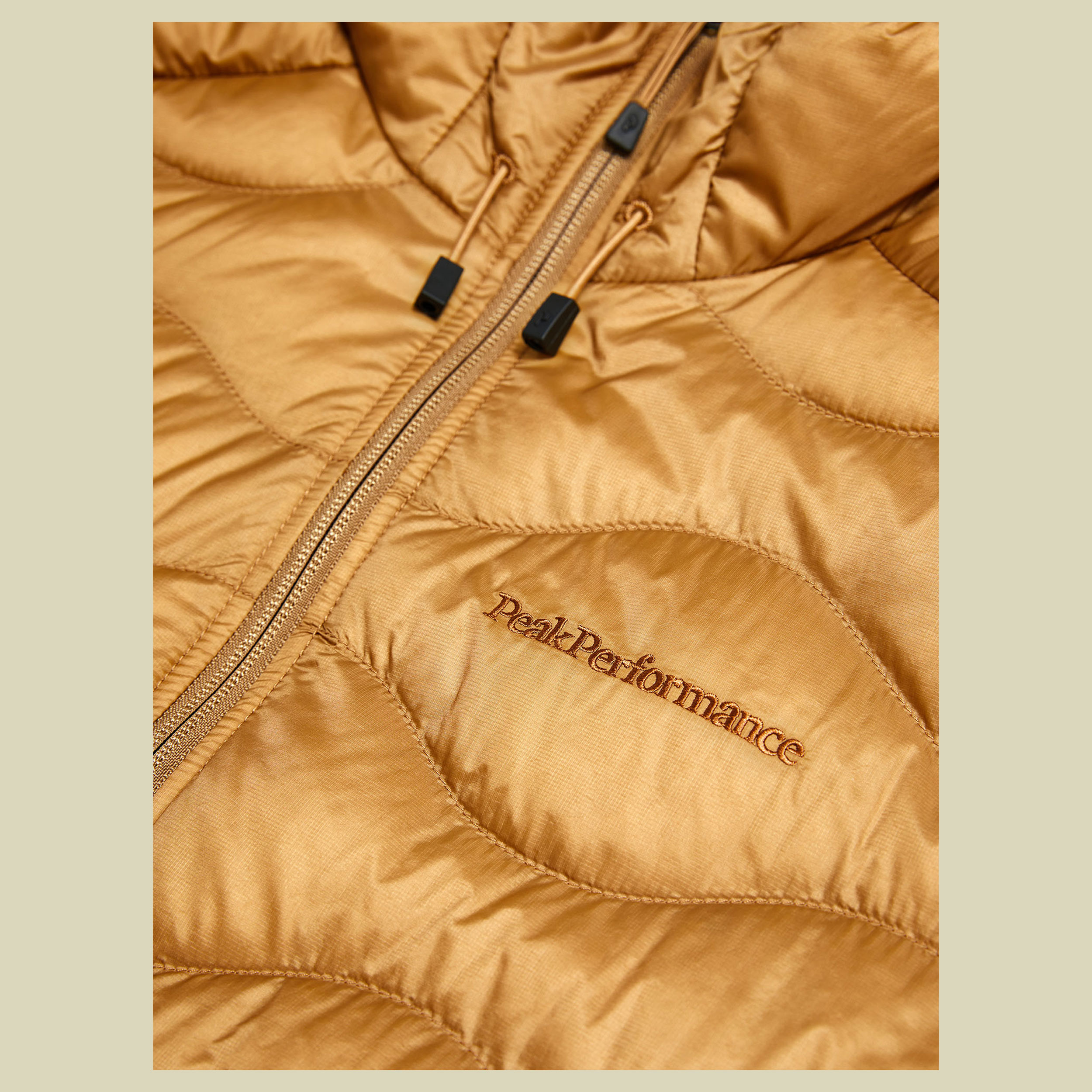 Helium Down Hood Jacket Men beige II XL - sierra sand