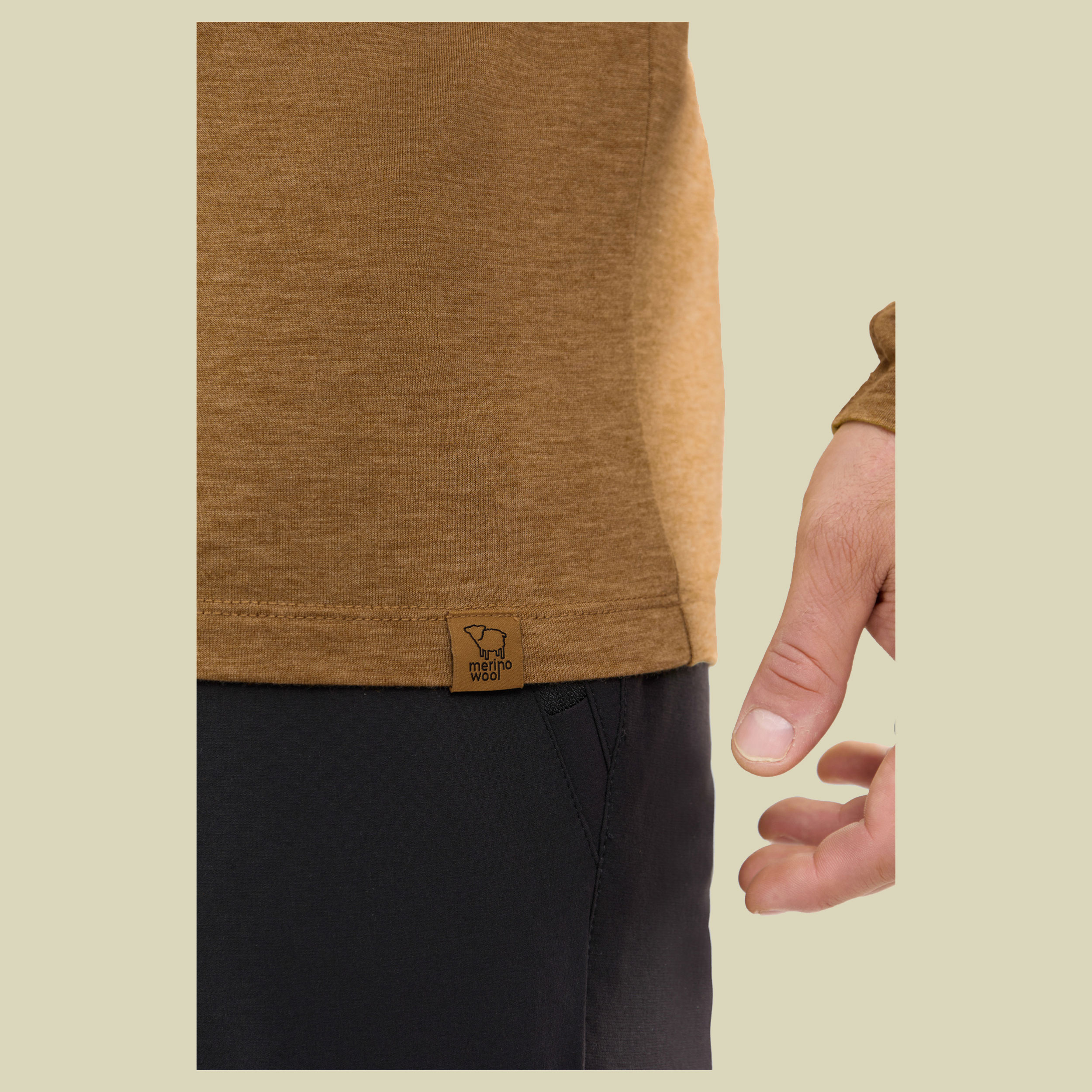 Longsleeve Andali Man XL braun
