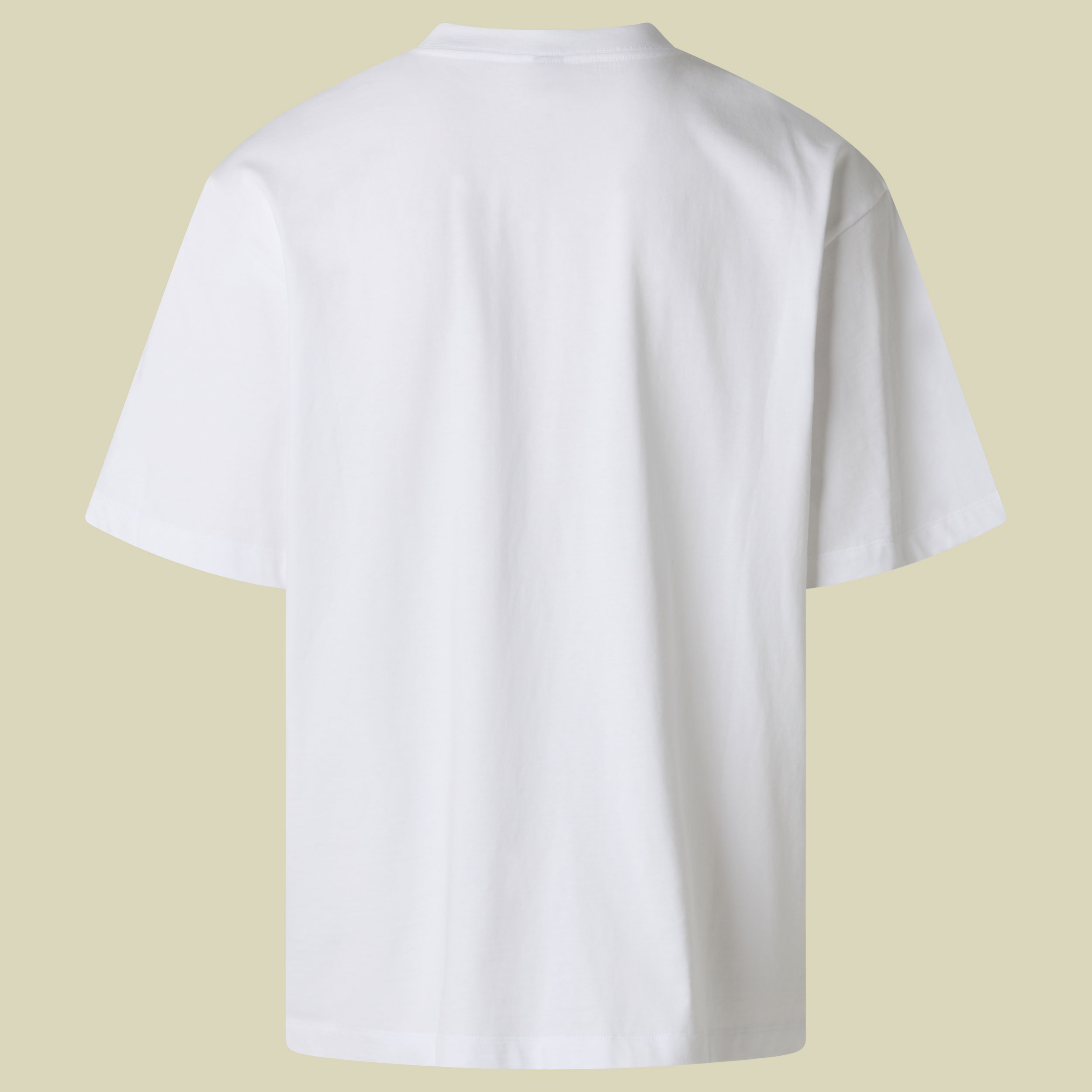 Simple Dome OS SS Tee Man XS weiß - Farbe TNF white