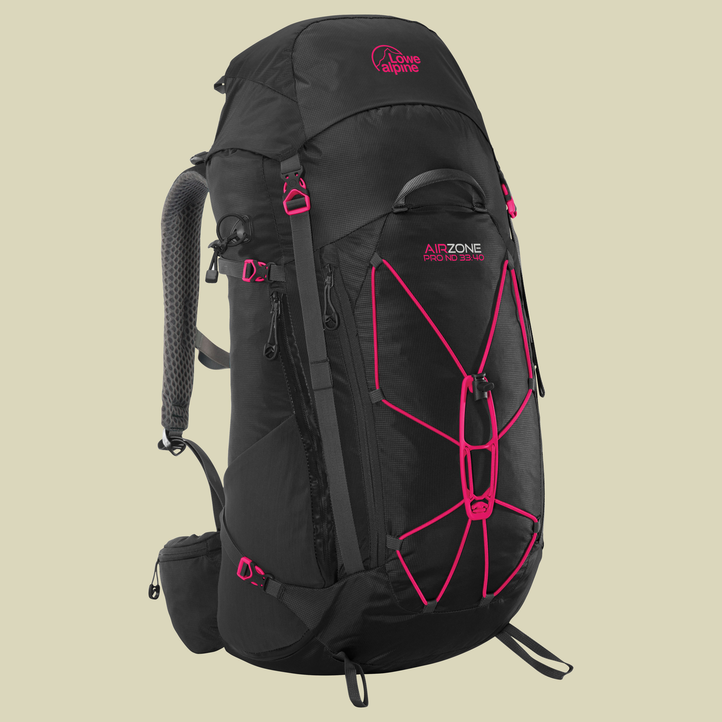 Airzone Pro+ ND 33:40 Volumen 33 L + 7 L Farbe black