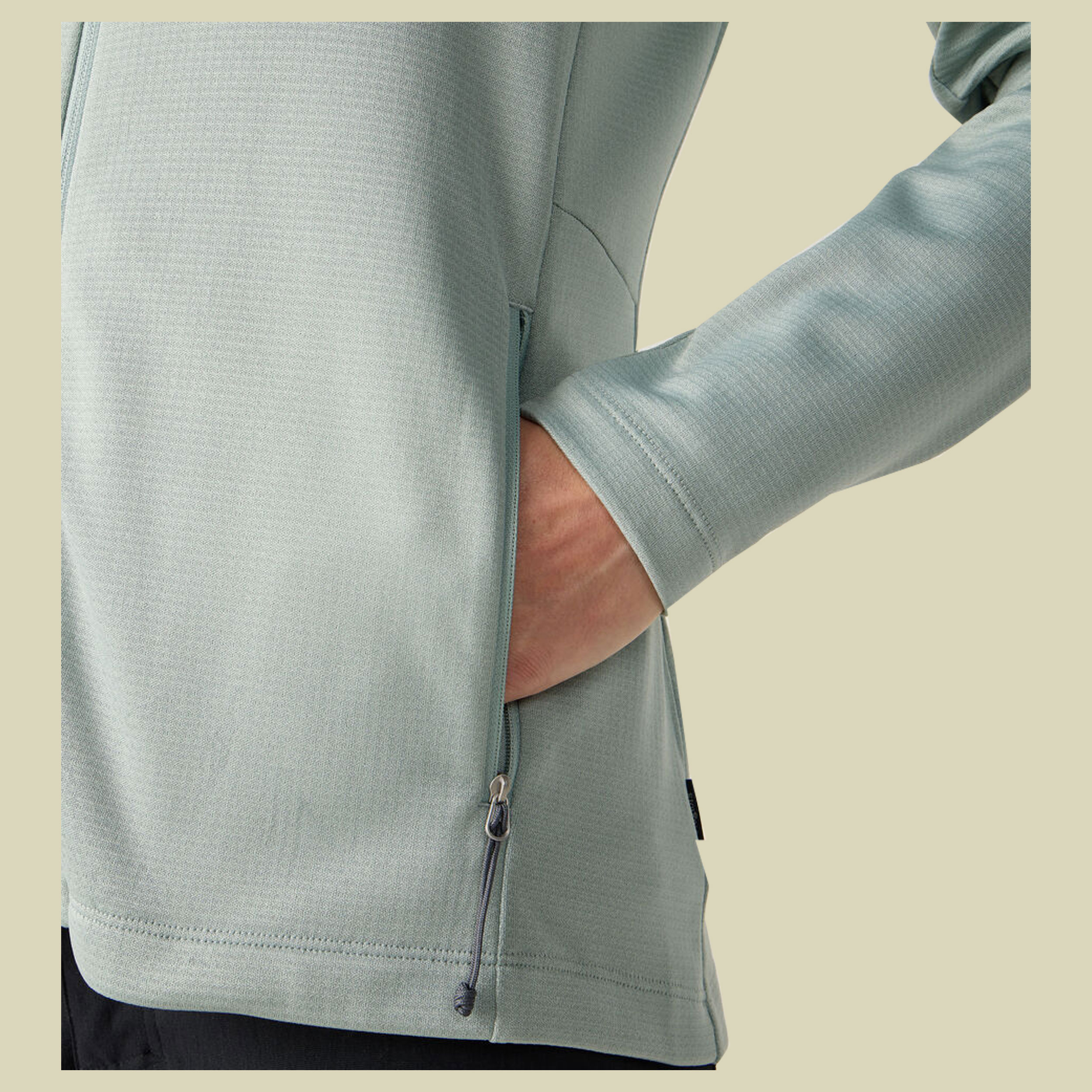 Korp Mid Hood Women XL grün - dew green