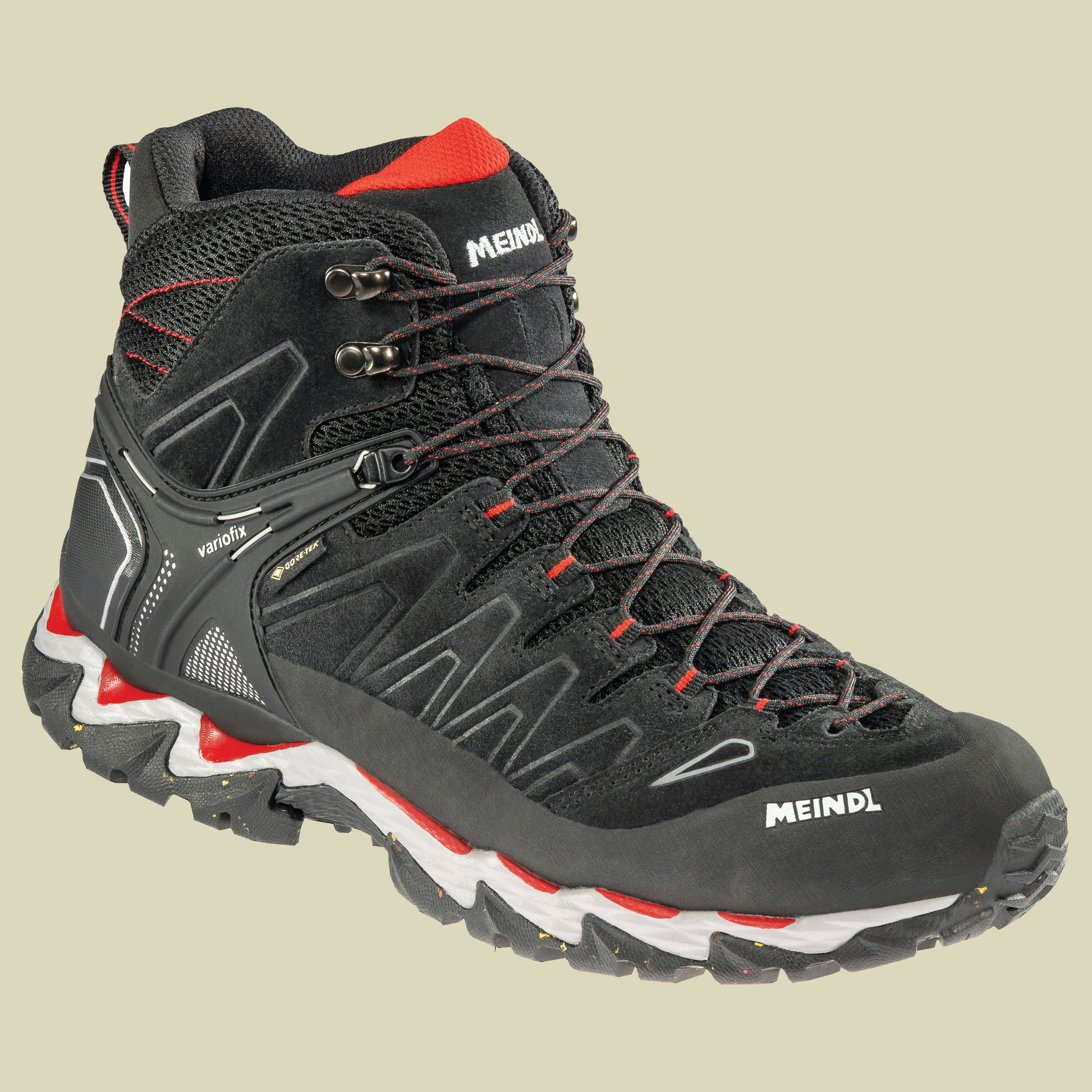 Lite Hike GTX Men Größe UK 12 Farbe schwarz/rot