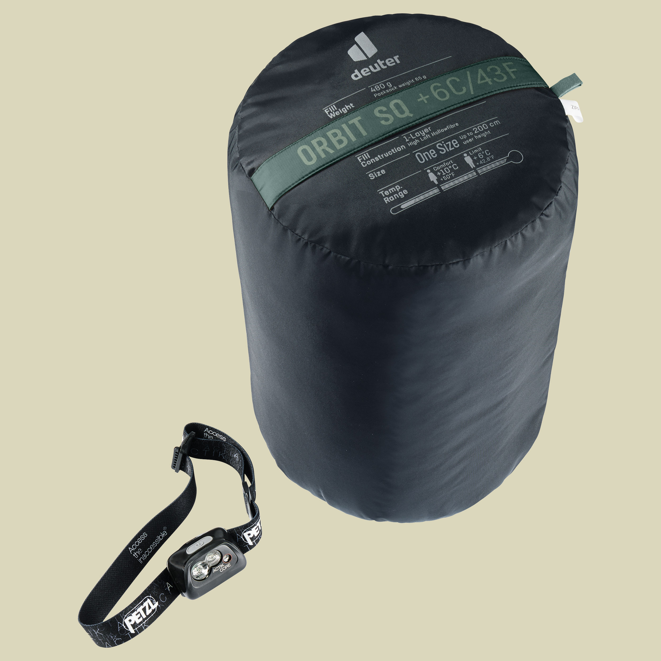 Orbit SQ +6 Farbe ivy-ink 200 cm links