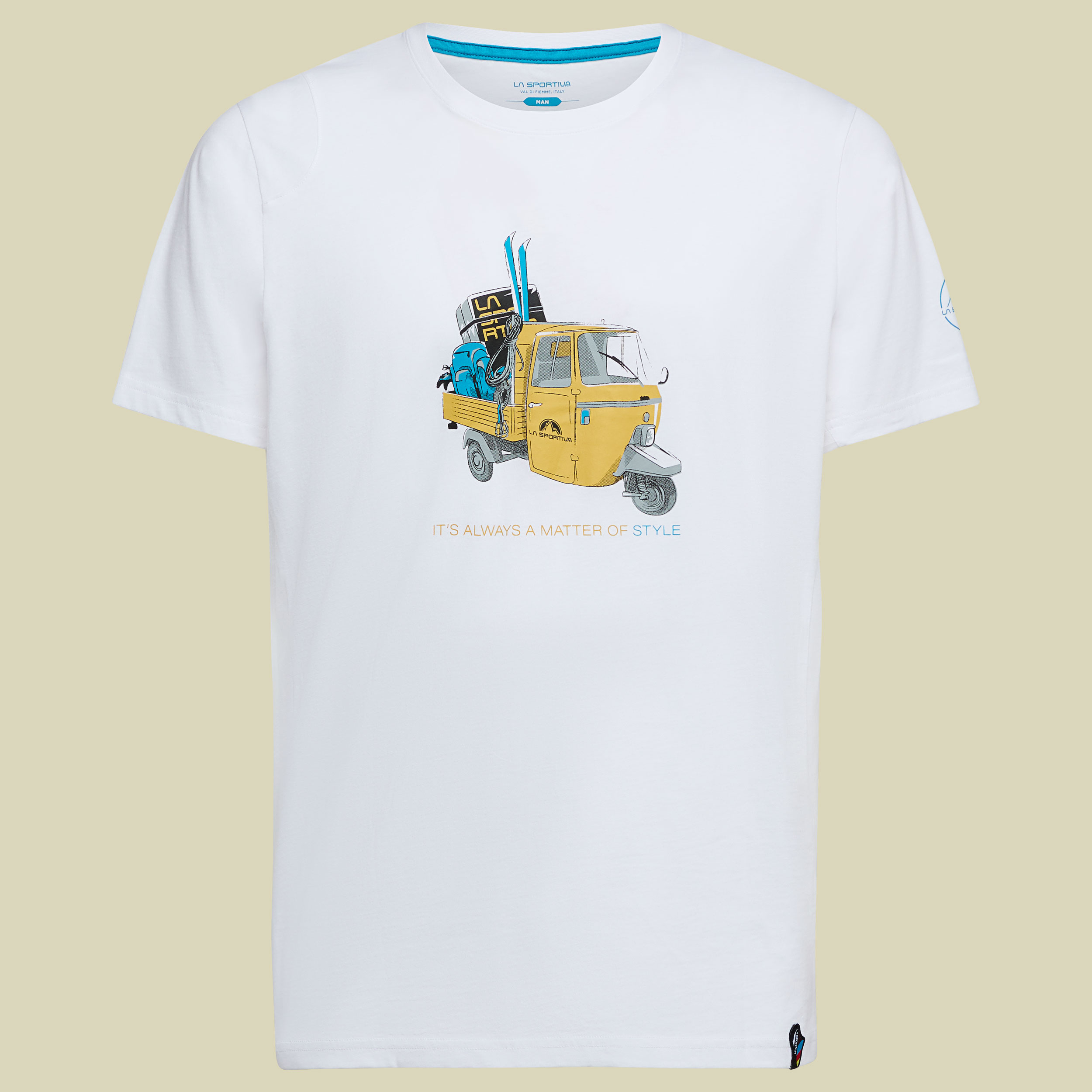 Ape T-Shirt Men white/bamboo XXL