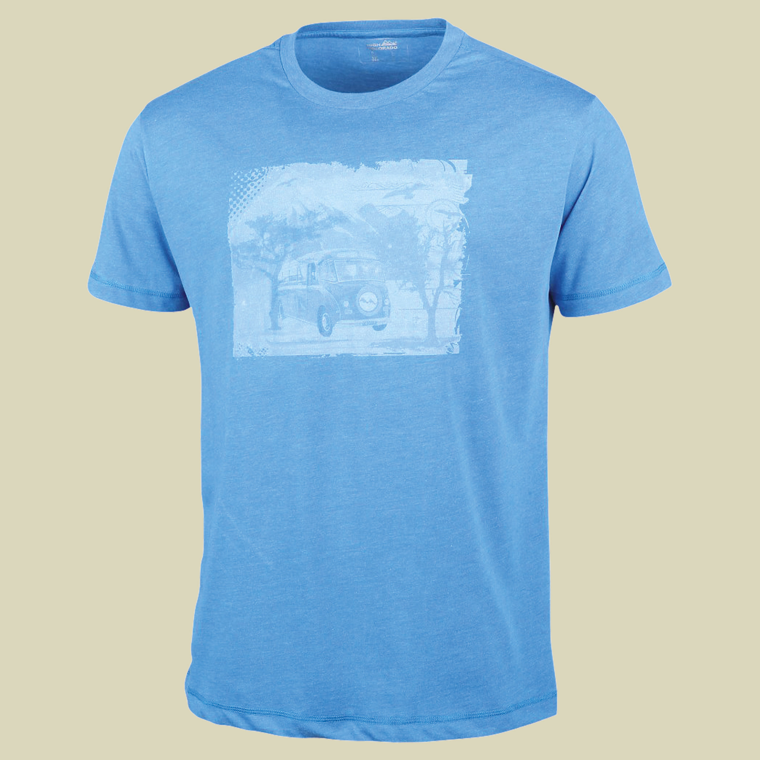 Garda-M T-Shirt Men Größe M Farbe midblue melange 5852