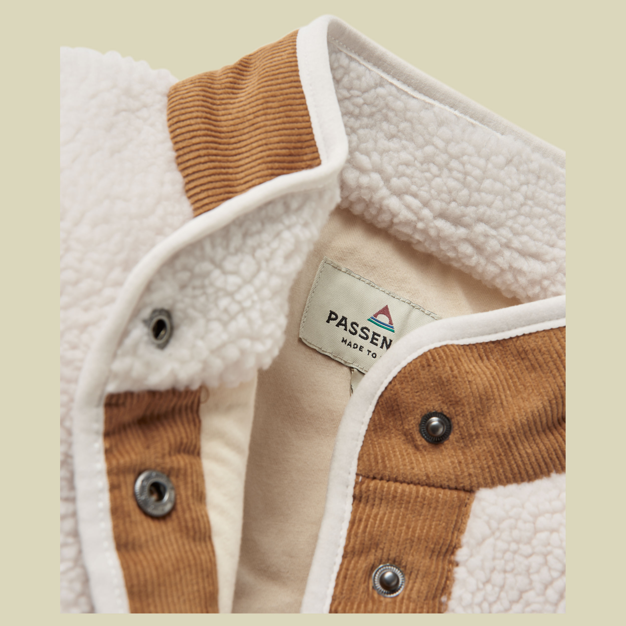 Clover 2.0 Recycled Sherpa Fleece Women XS weiß - vintage white