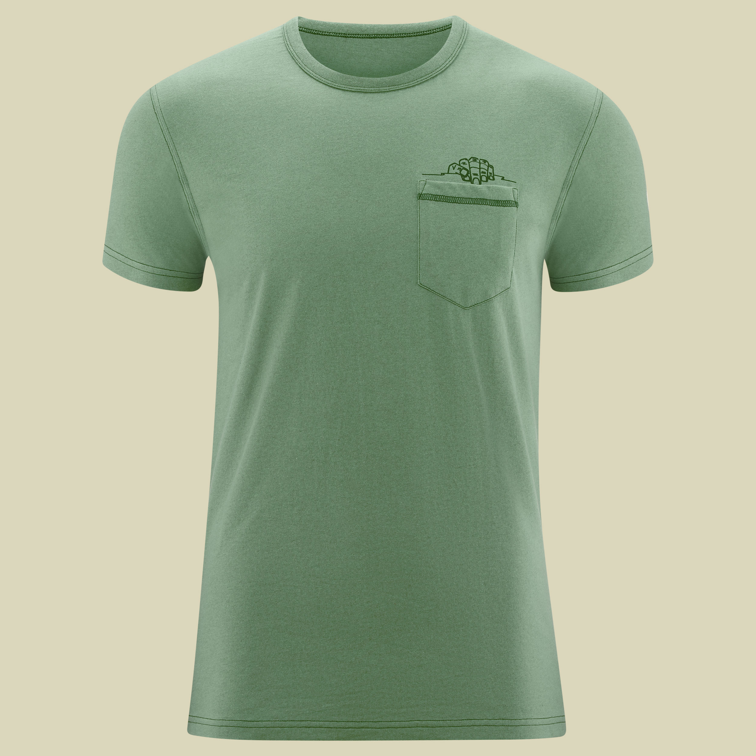 Heso T-Shirt III Men grün M - kale