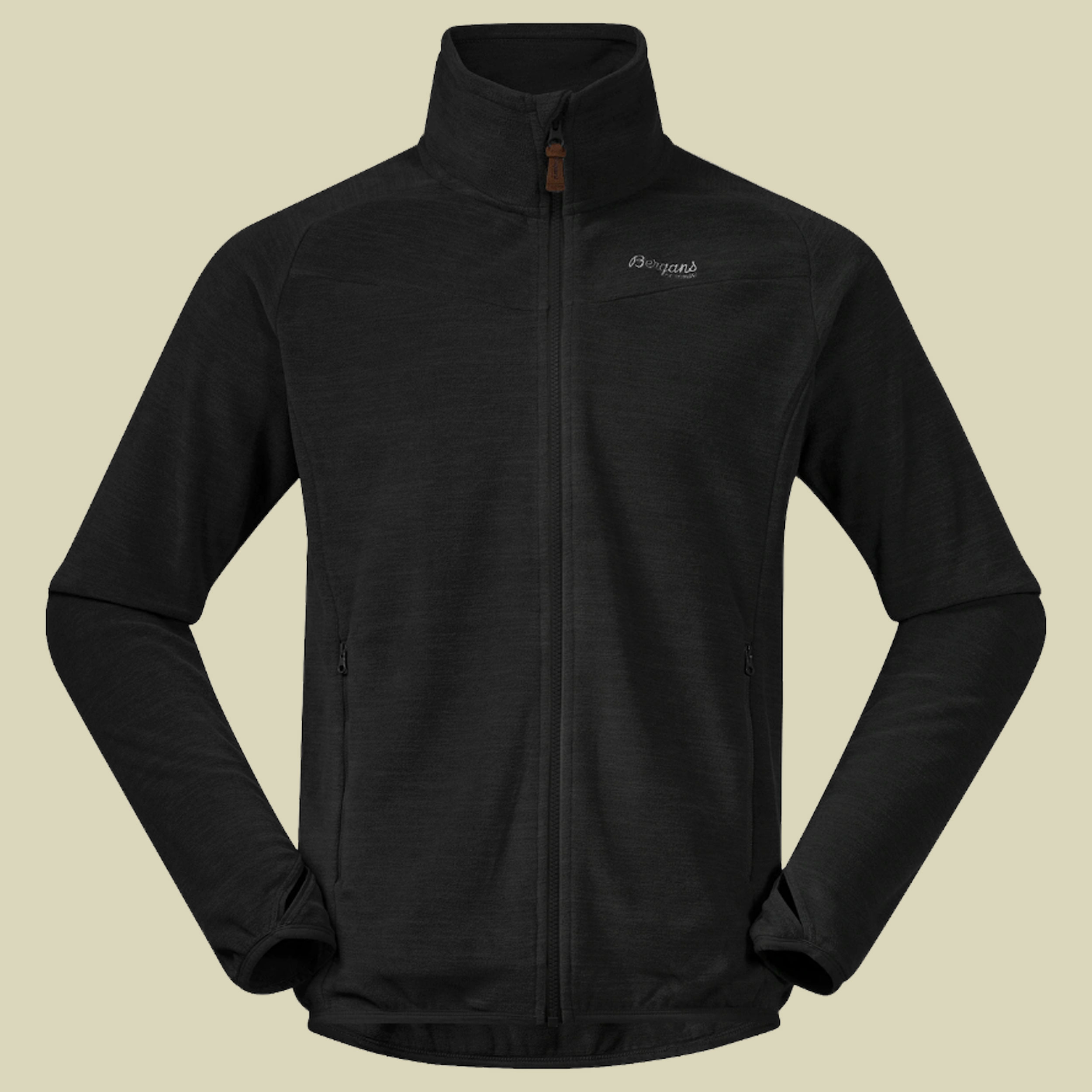 Hareid Fleece Jacket NoHood Men Größe XXL Farbe black