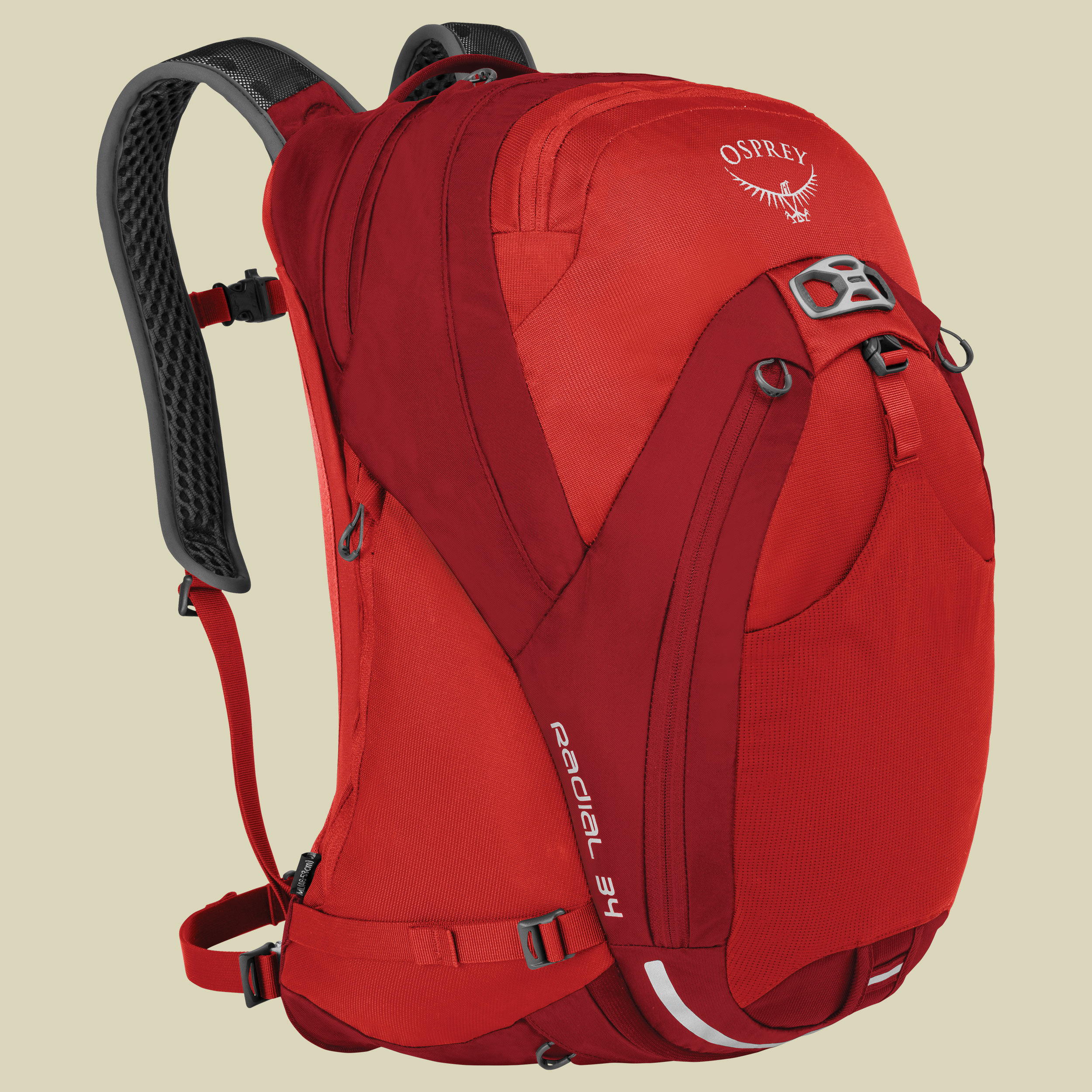 Radial 34 Volumen 34 Farbe lava red