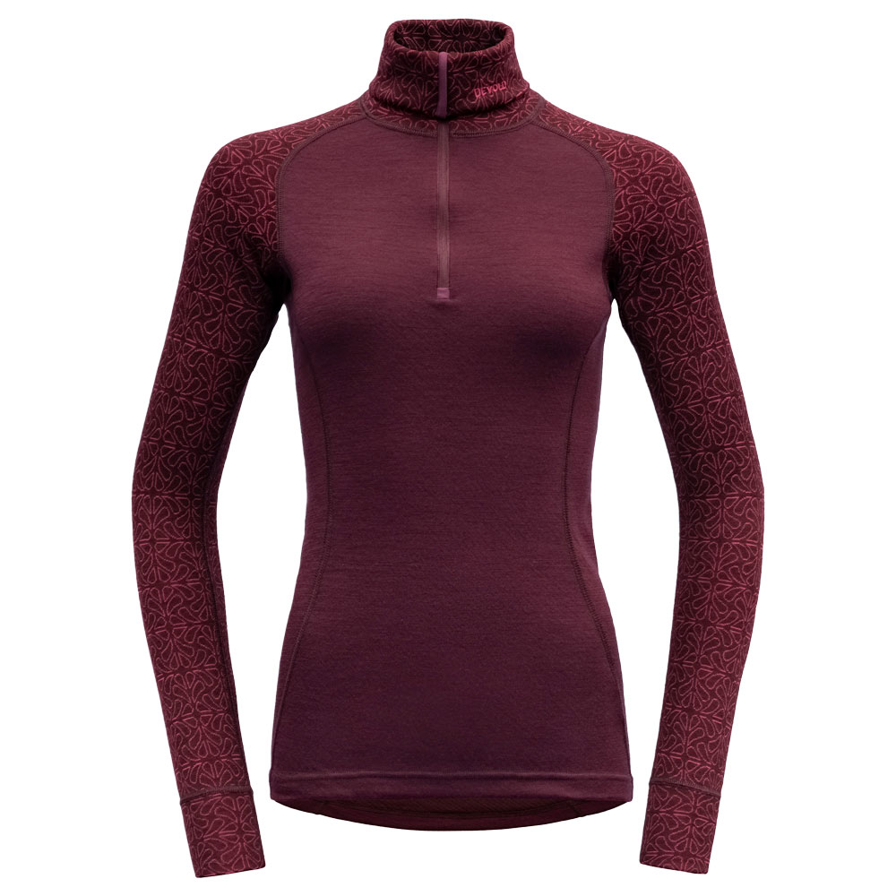 Duo Active Merino 205 Zip Neck Woman