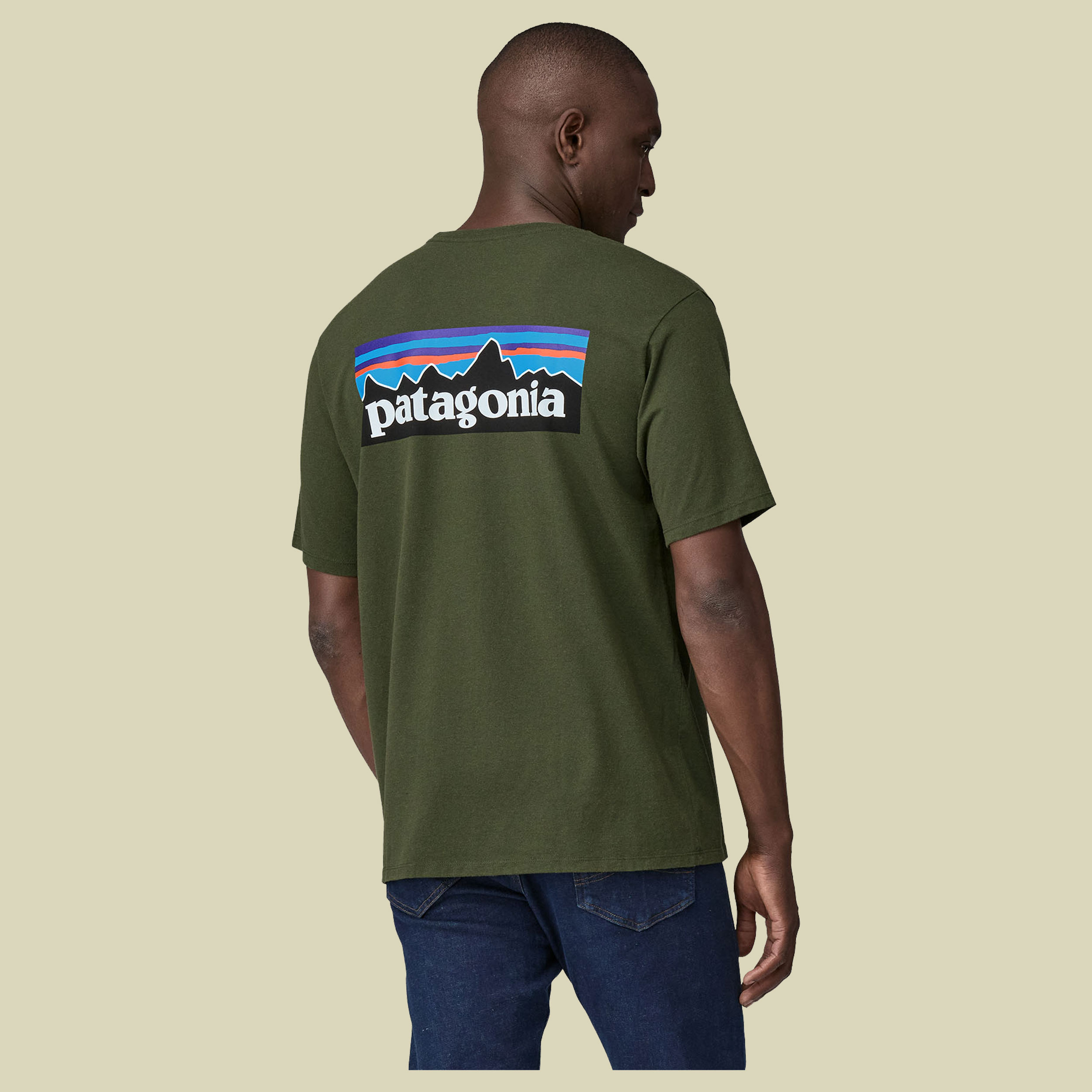 P-6 Logo Tee Men grün M - torrey pine green