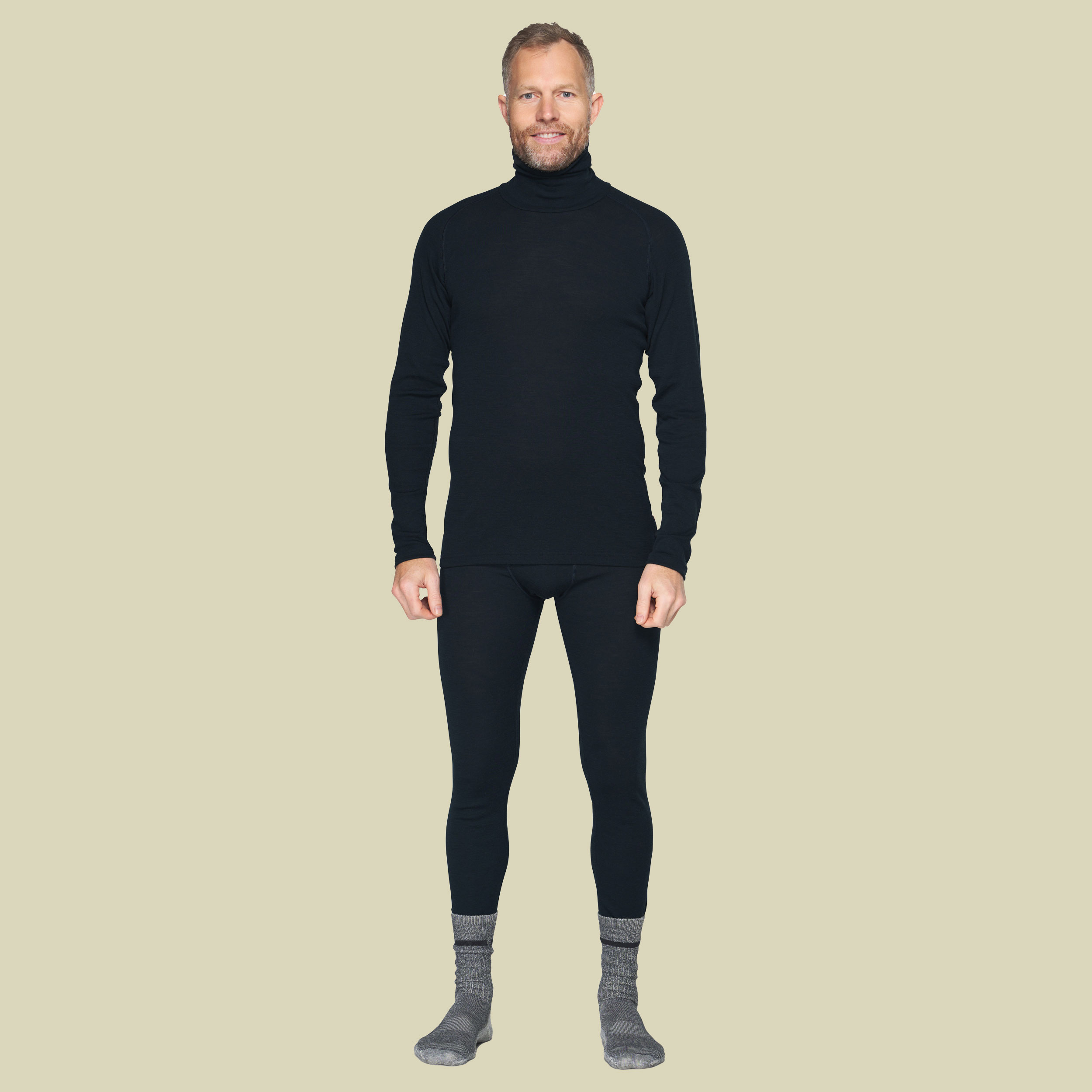 Adventure Merino 190 H.Neck Man XL blau - ink