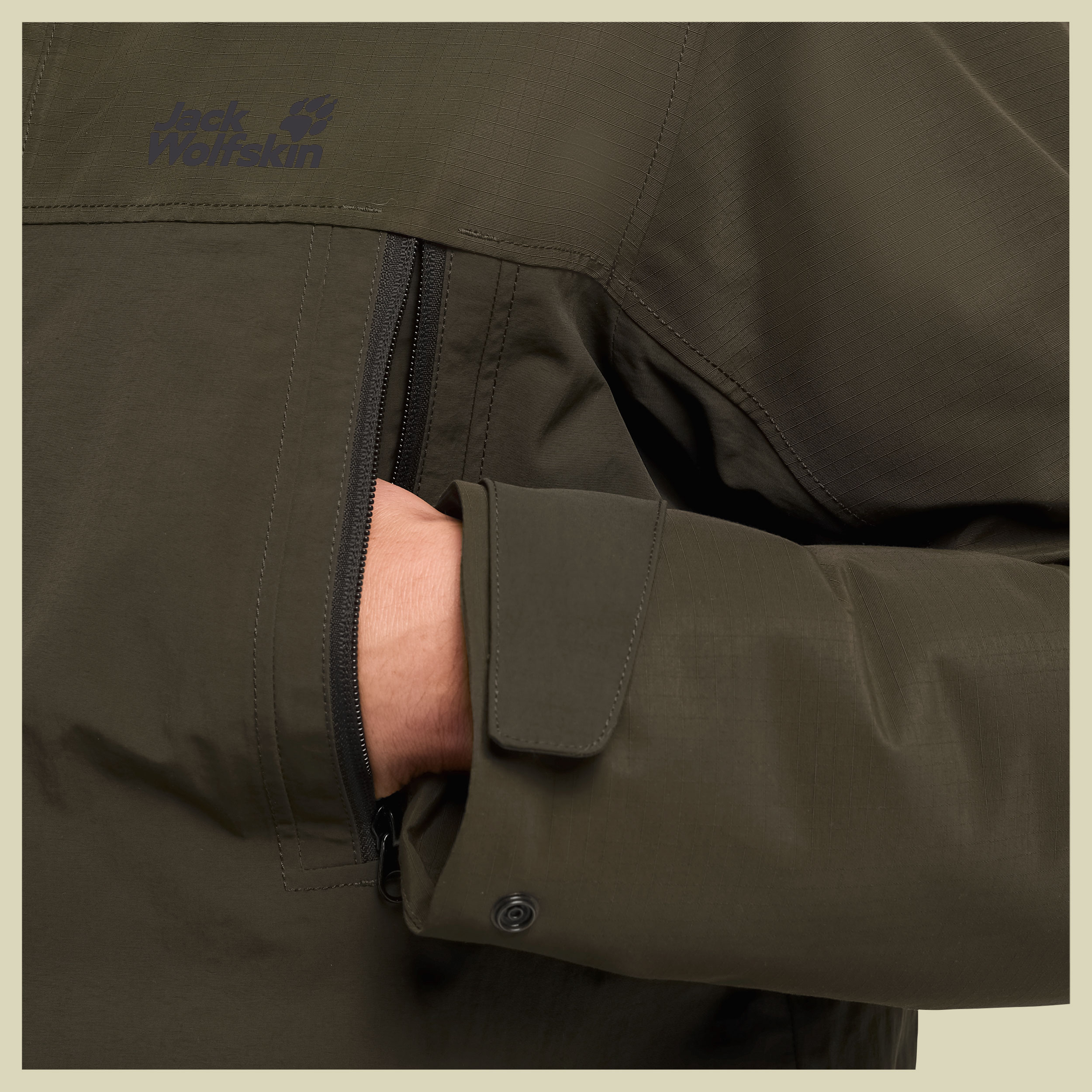 Glacier Shield Jacket Men XXL braun - obsidian moss