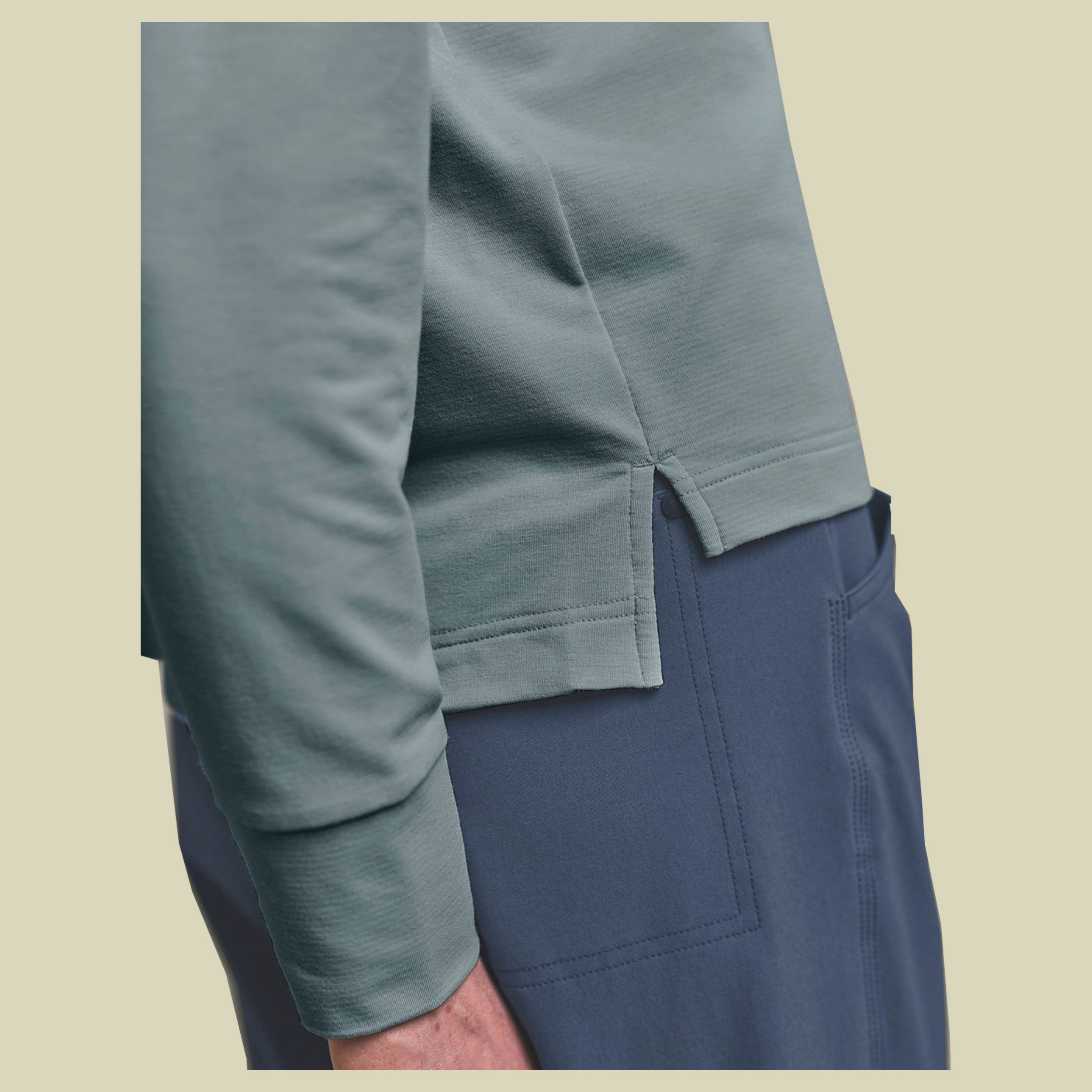 Affinity Crew Neck Women S grau - icy shore