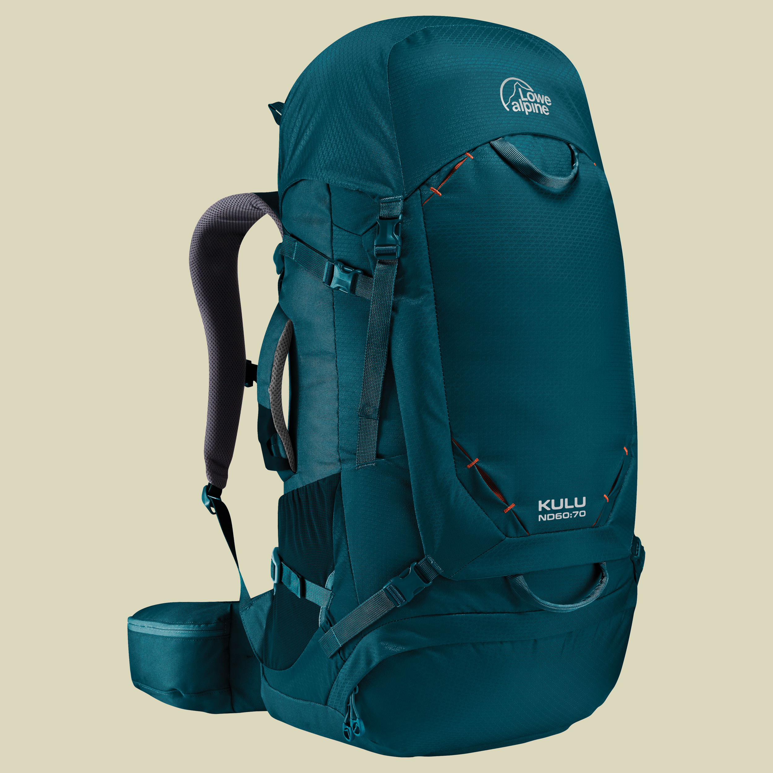 Kulu ND 60:70 Volumen 60 L + 10 L Farbe mallard blue