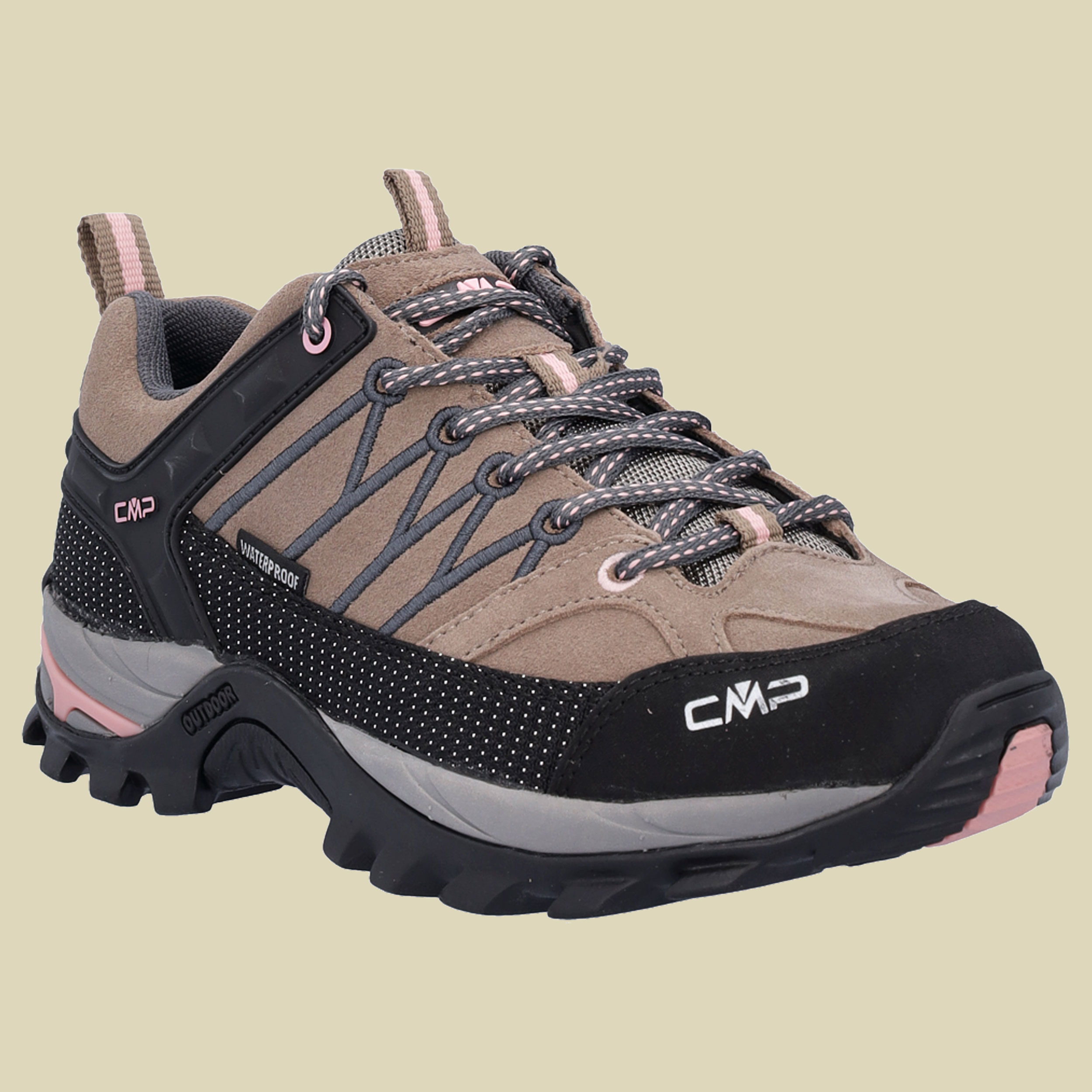 Rigel Low WMN Trekking Shoes WP Women Größe 37 Farbe P430 cenere