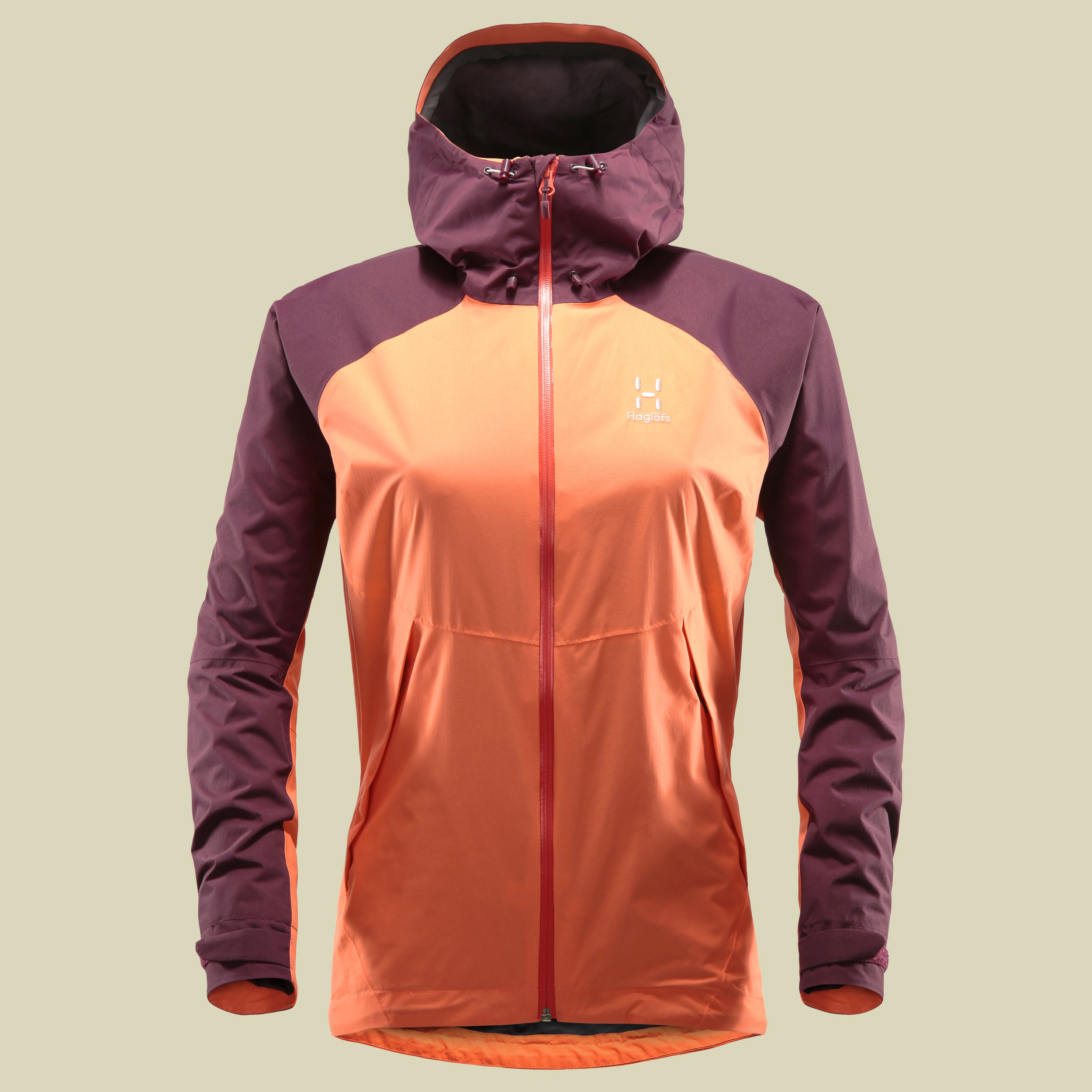 Esker Jacket Women Größe S Farbe coral pink/aubergine