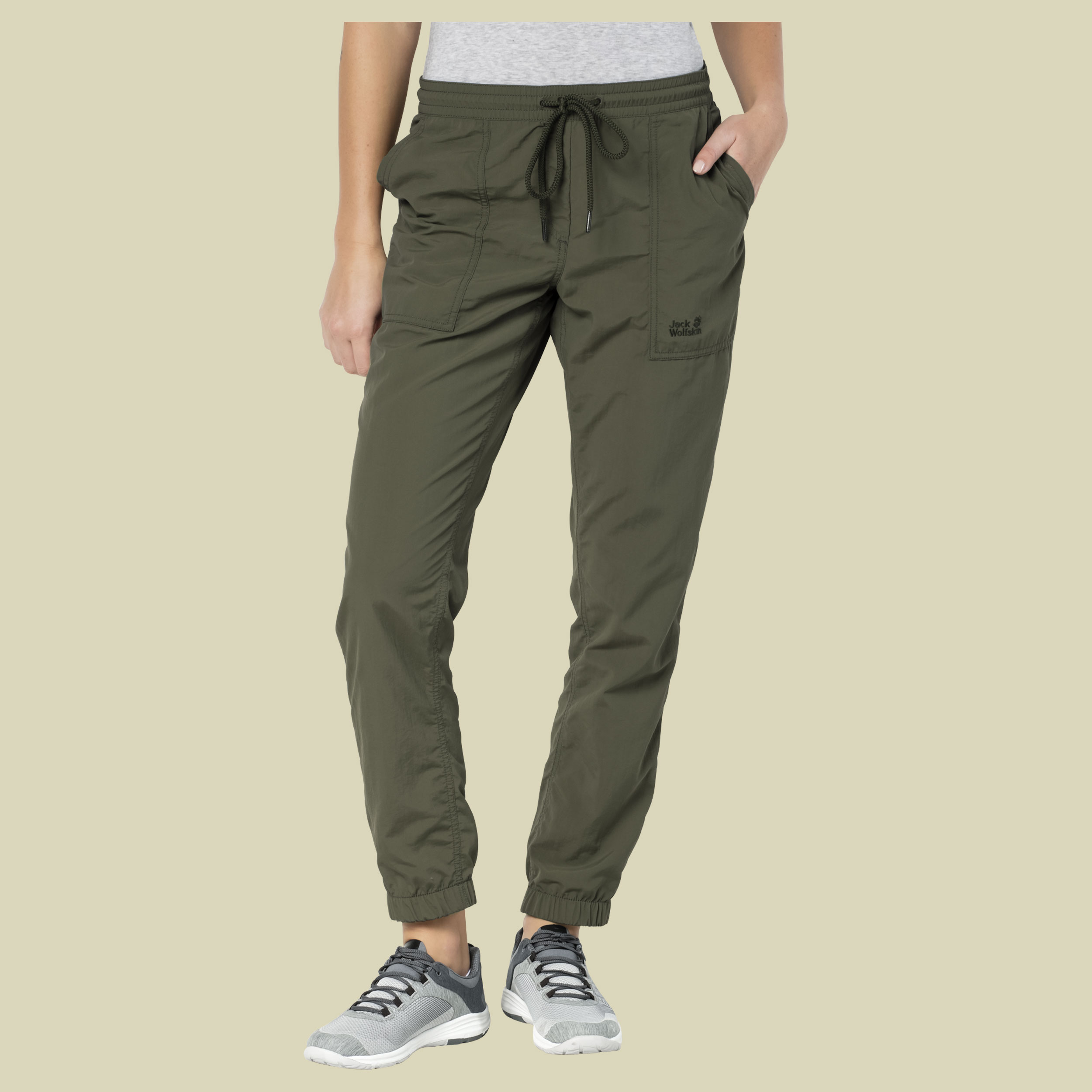 Kalahari Cuffed Pants Women Größe XL Farbe woodland green