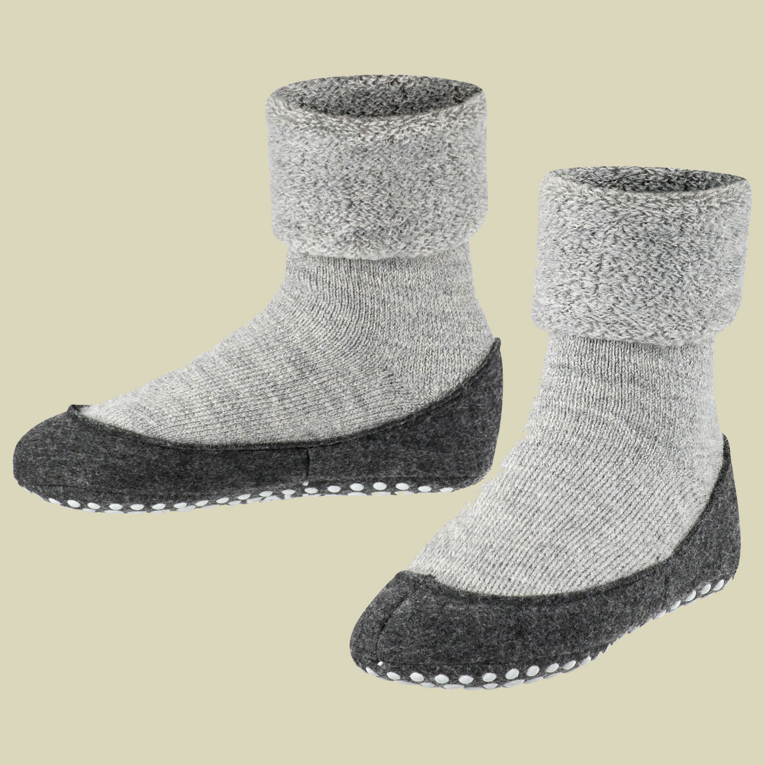 Cosyshoes Falke Kids Größe 37-38 Farbe light grey