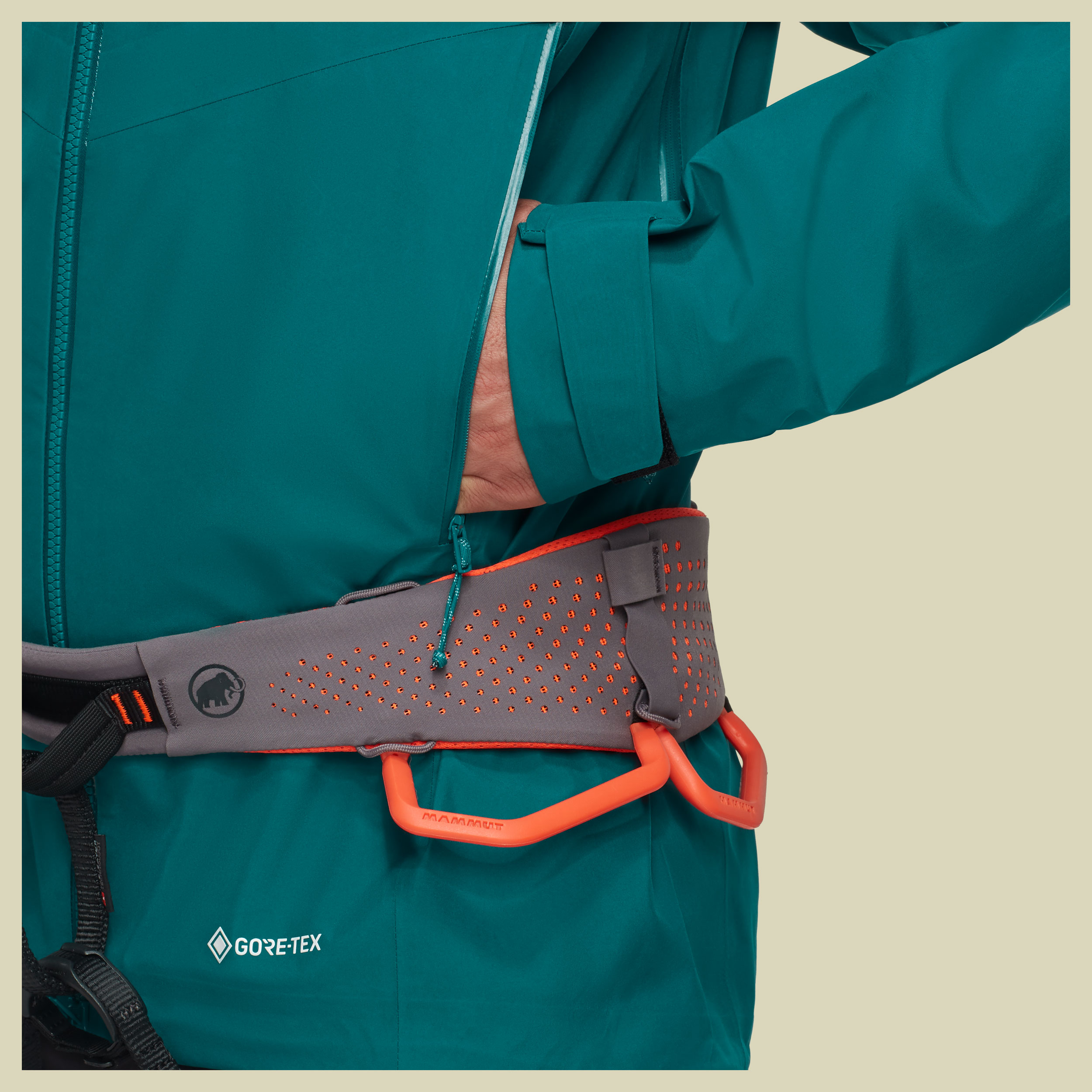 Crater IV HS Hooded Jacket Men XL türkis - deep teal