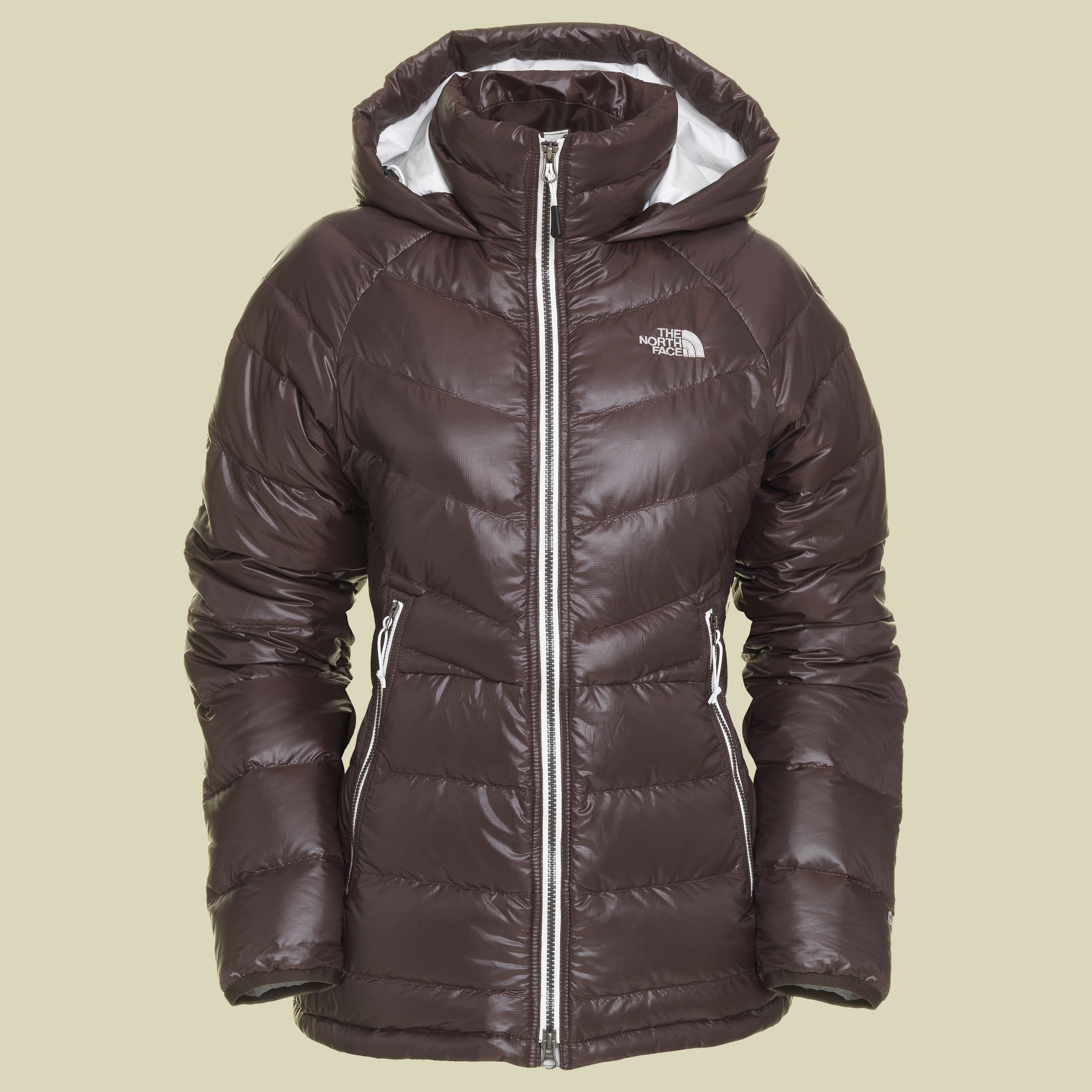 Women's Polar Down Parka Größe S Farbe bittersweet brown