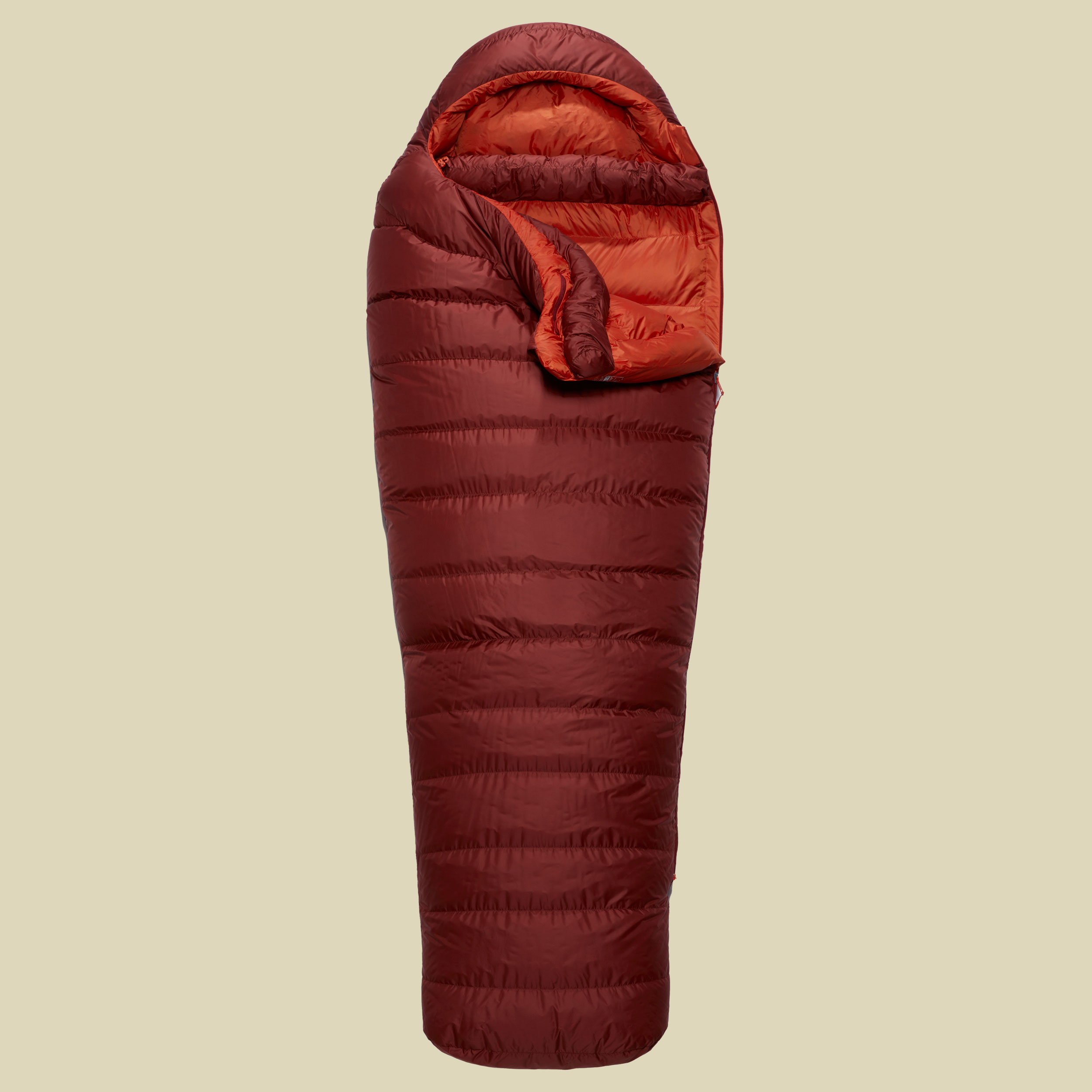 Ascent 900 bis Körpergröße 185 cm Farbe oxblood, Reißverschluss links