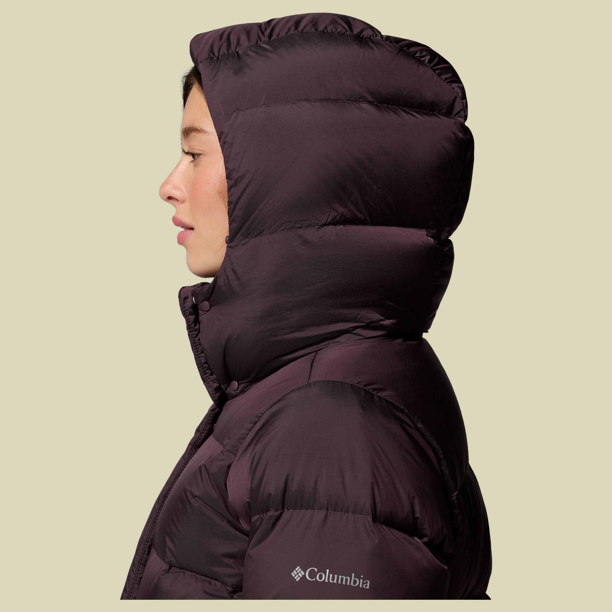 Amaze Puff Hooded Jacket Women S rot - moonvista high shine