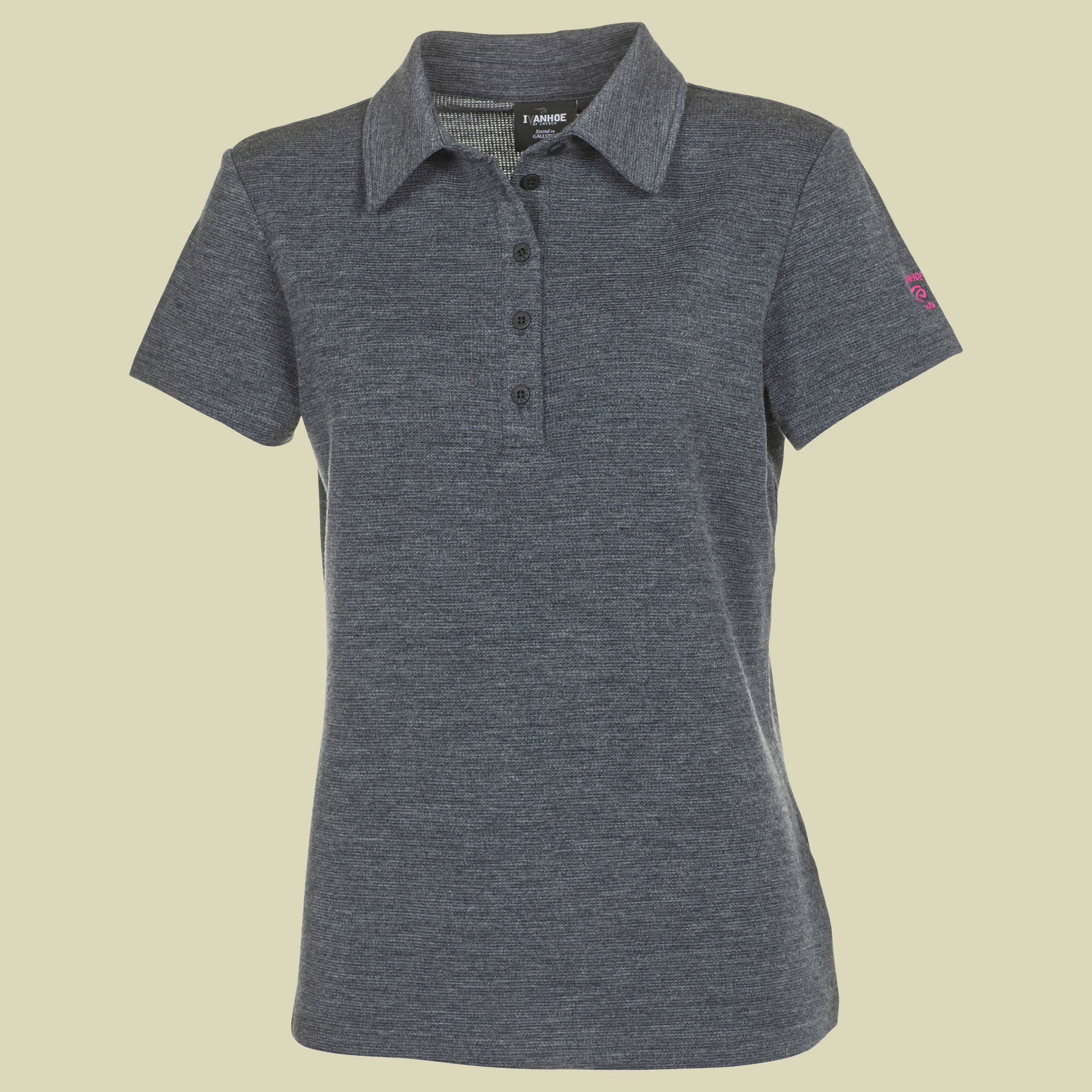 UW Evin Poloshirt Women Größe 38 Farbe graphite marl
