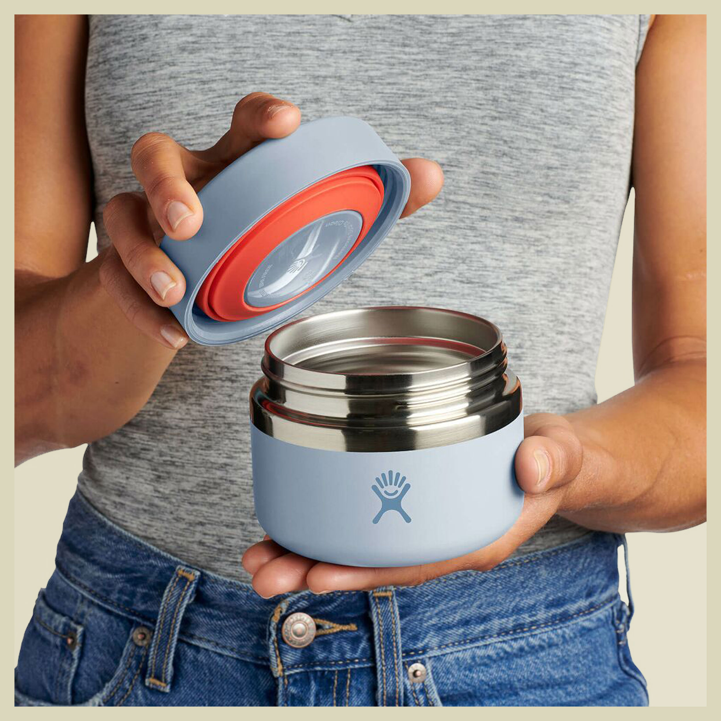 12 oz Insulated Food Jar blau2 355 - Farbe surf