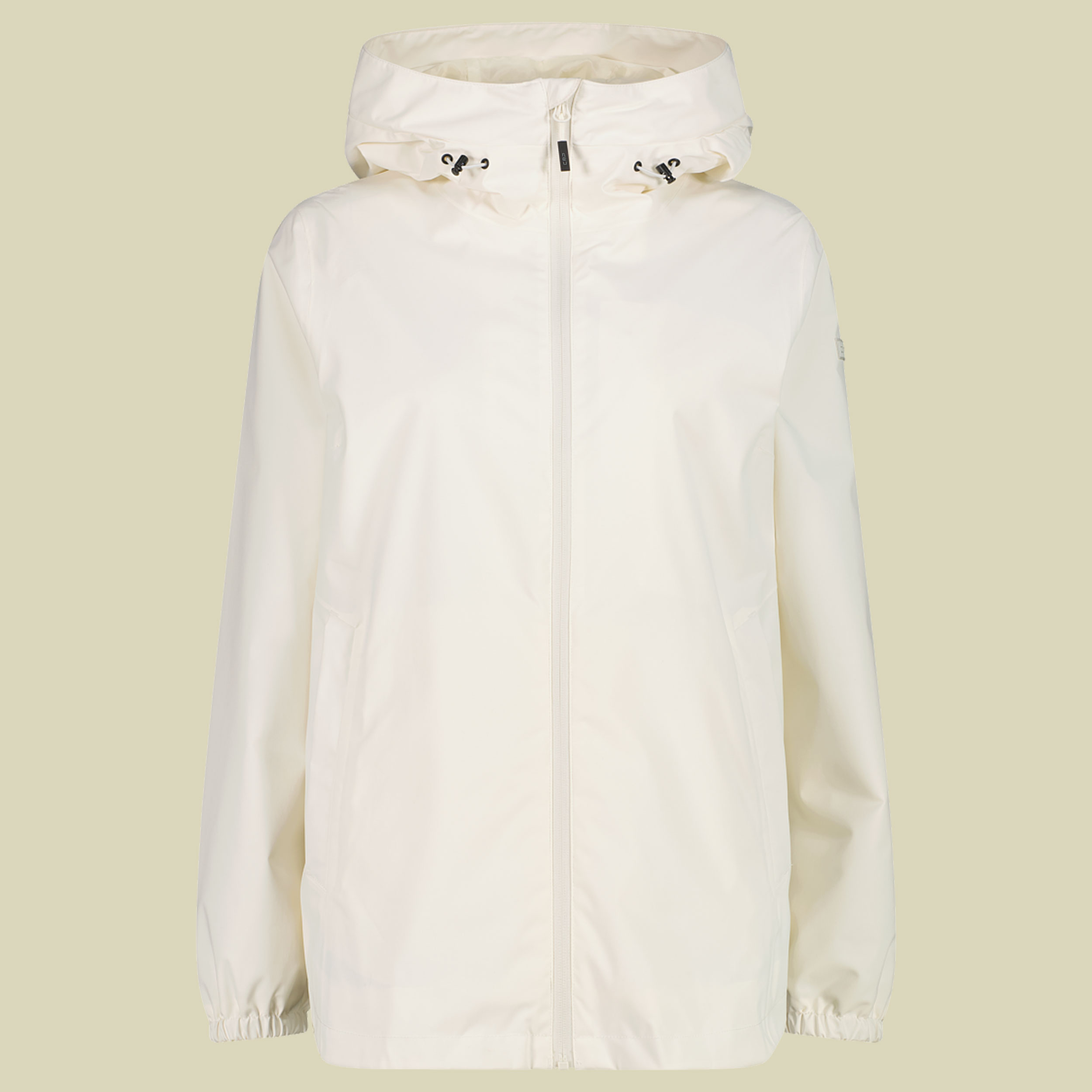 Woman Jacket Fix Hood 35Z5286 38 beige2 - Farbe offwhite