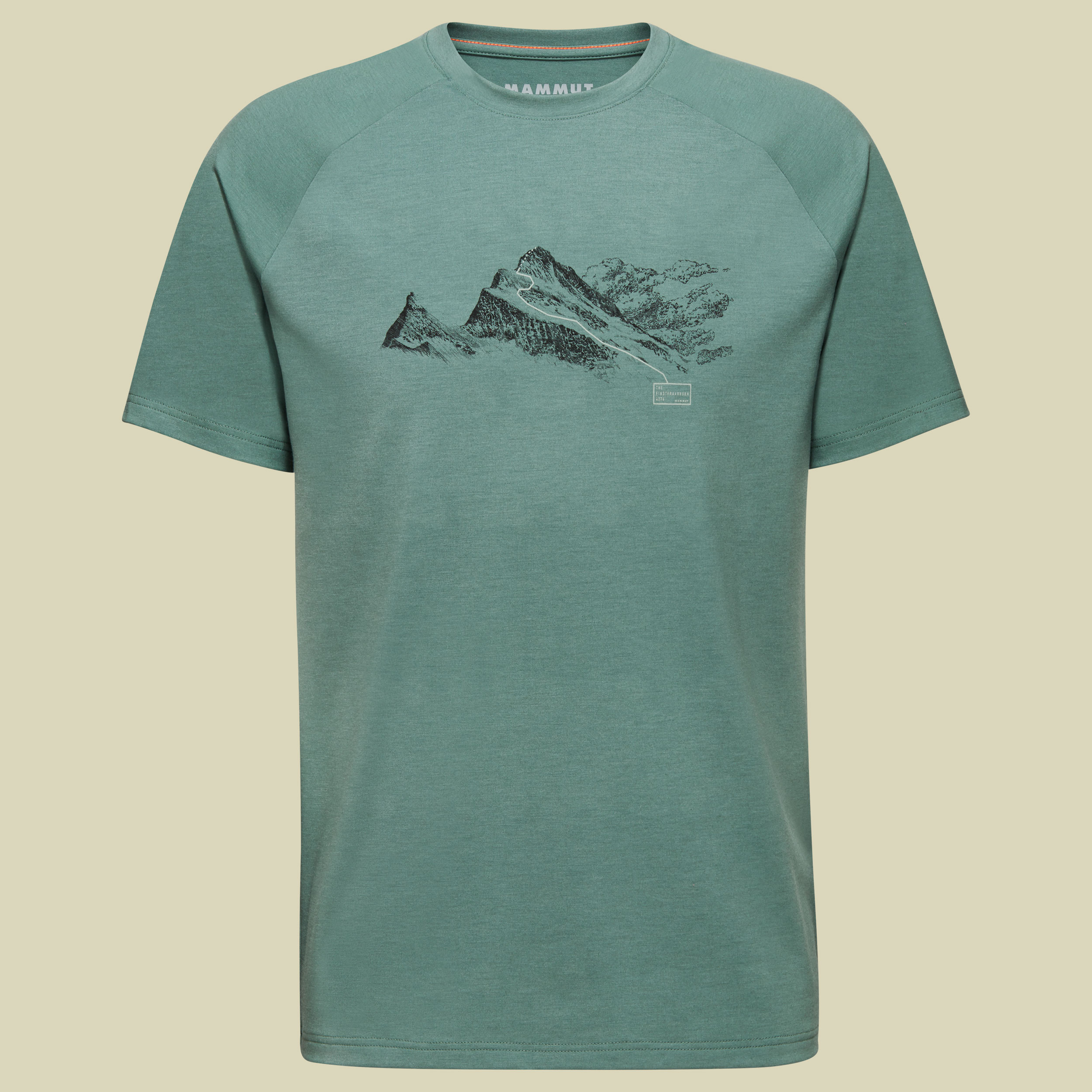 Mountain T-Shirt Men Finsteraarhorn XXL grün - dark jade