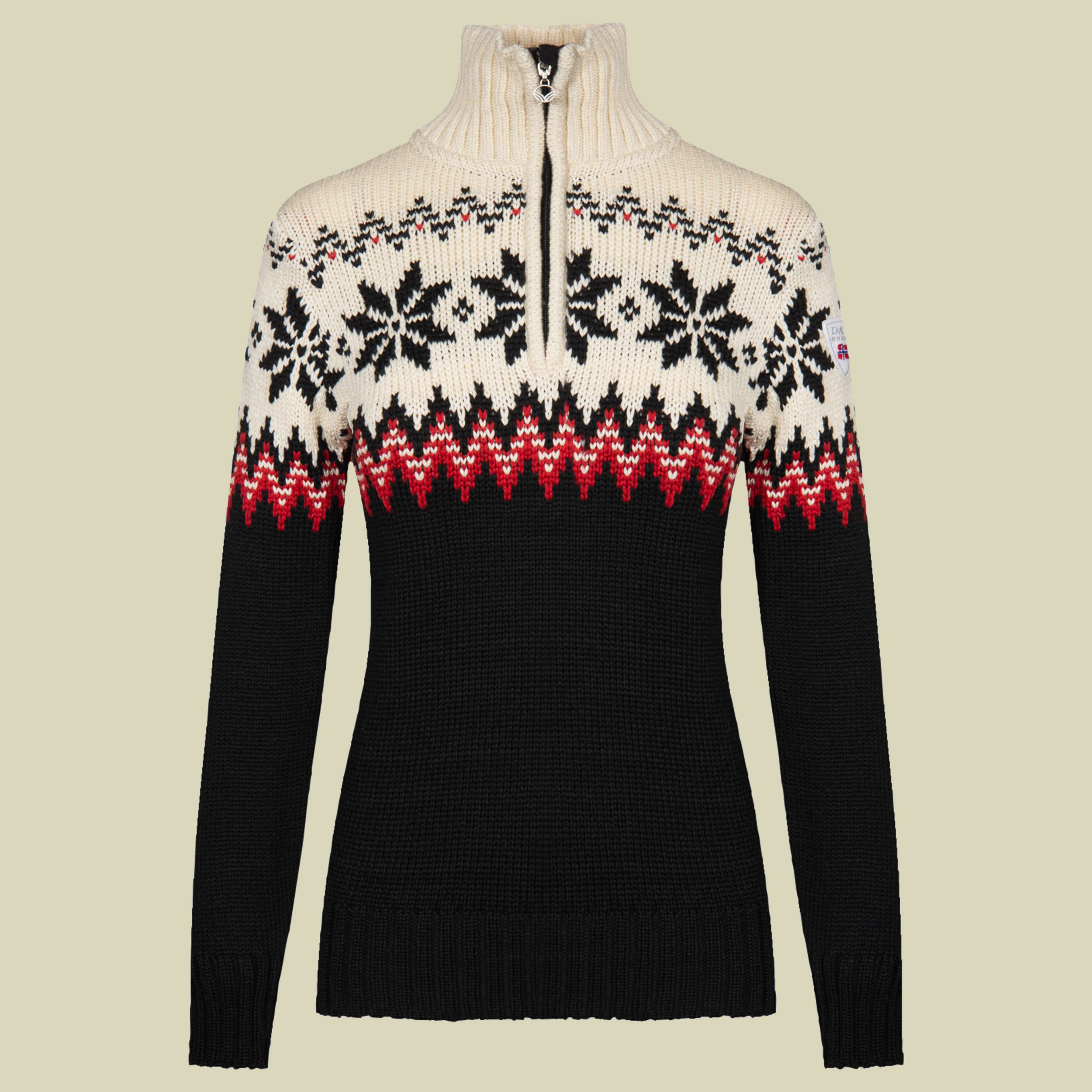 Myking Sweater Women mehrfarbig 1 Größe L Farbe black-raspberry-off white