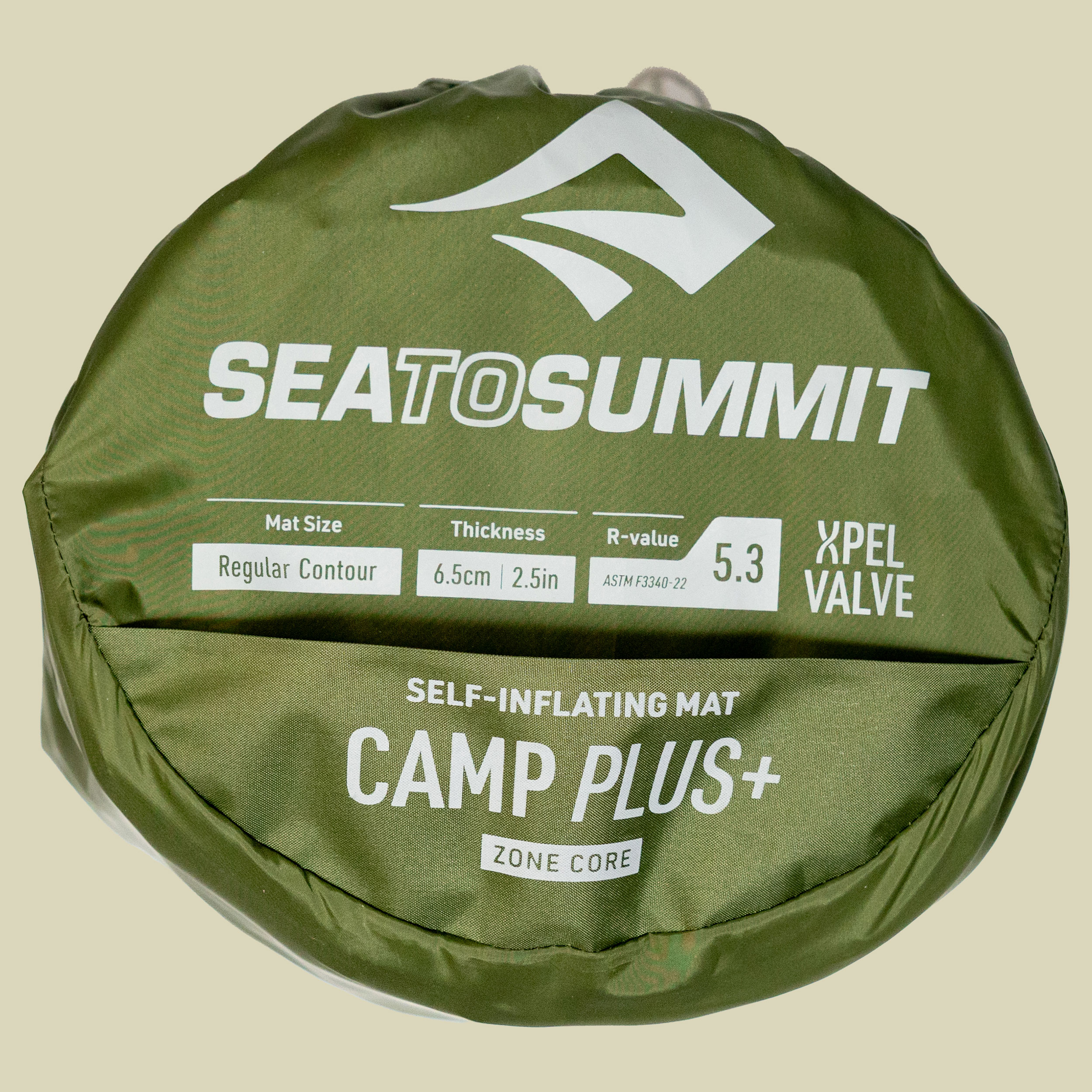 Camp Plus Self-Inflating Mat regular grün - Farbe cypress