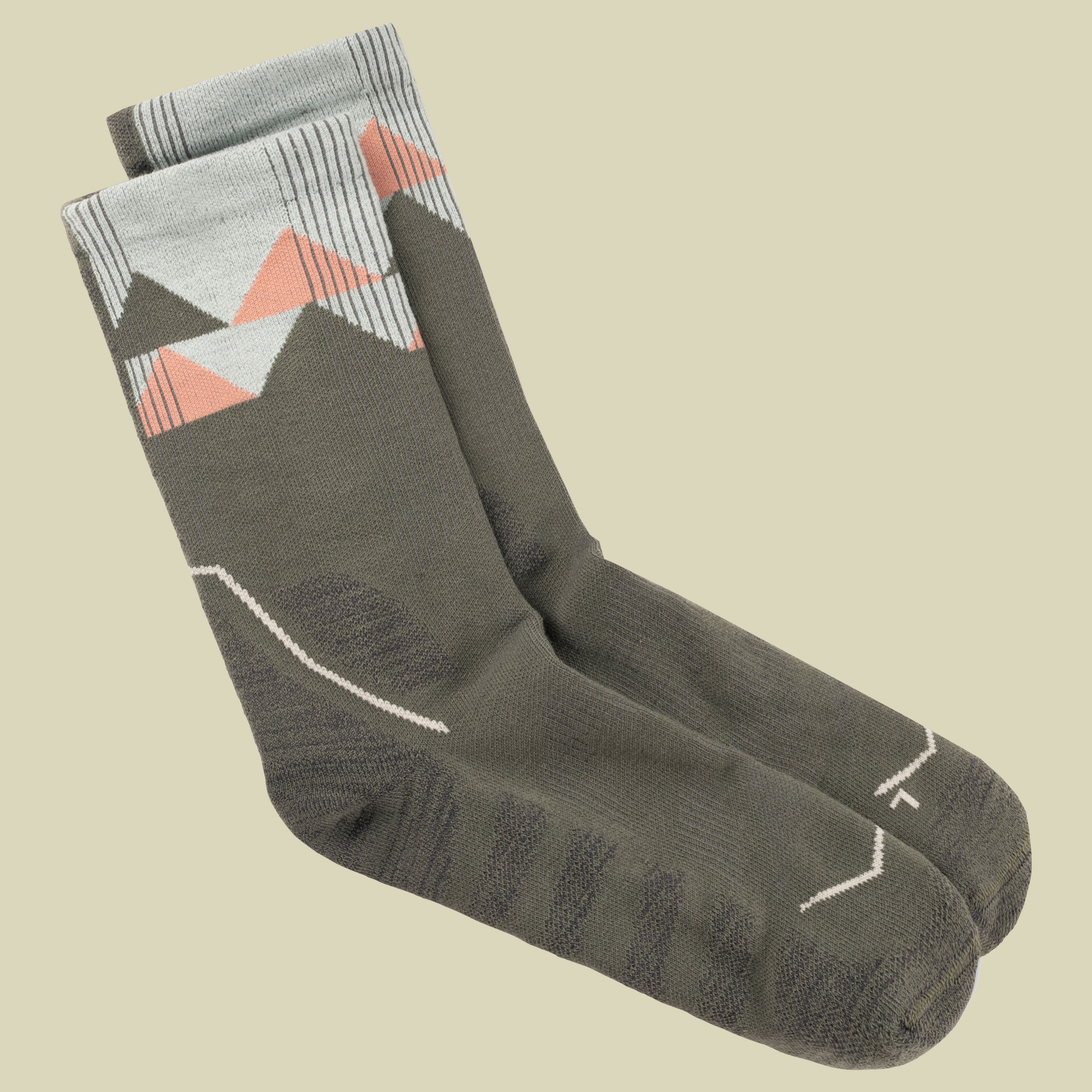 Thermonet Crew Socks 45-47 (XL) grün - beetle green