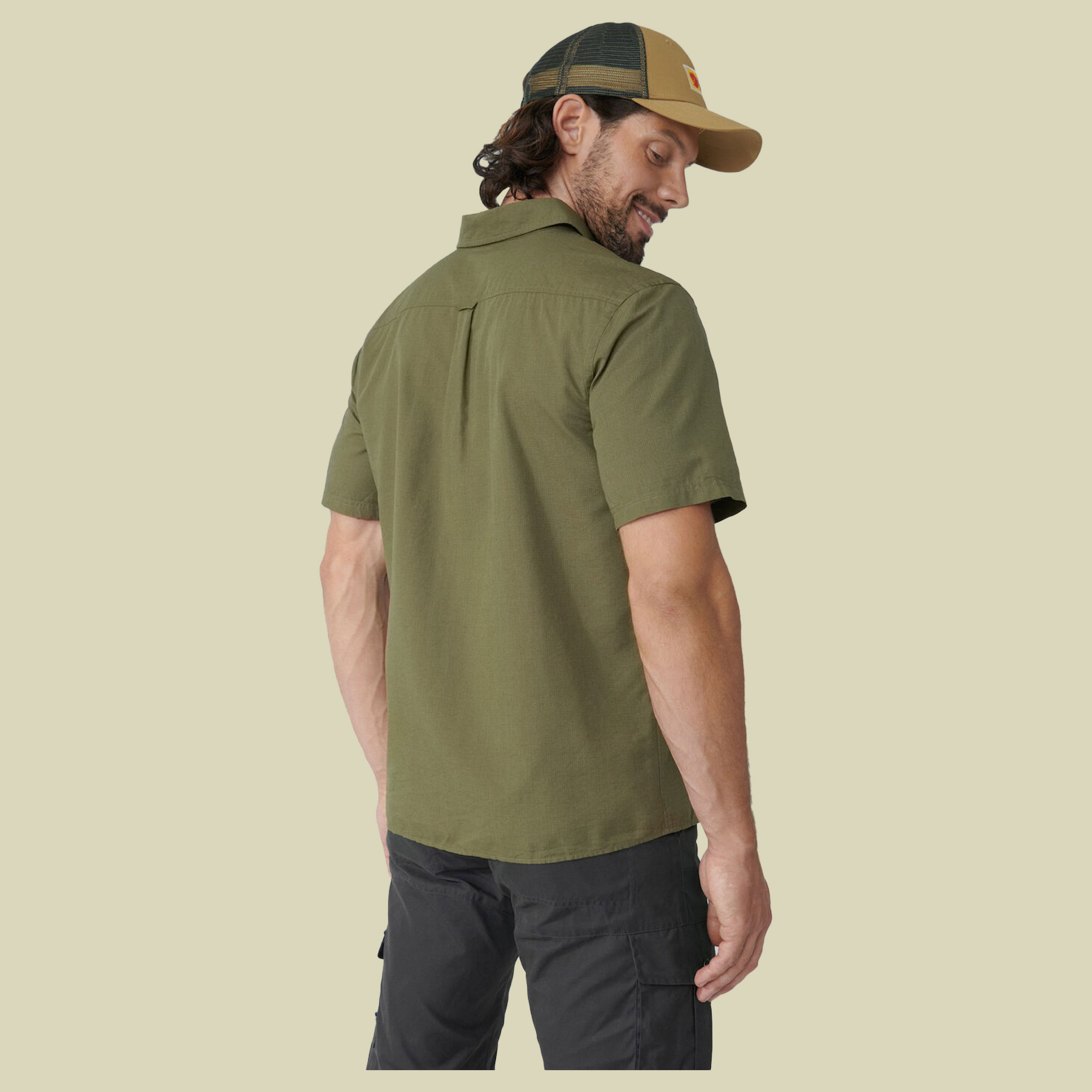 Övik Lite Shirt SS Men Größe XXL Farbe green