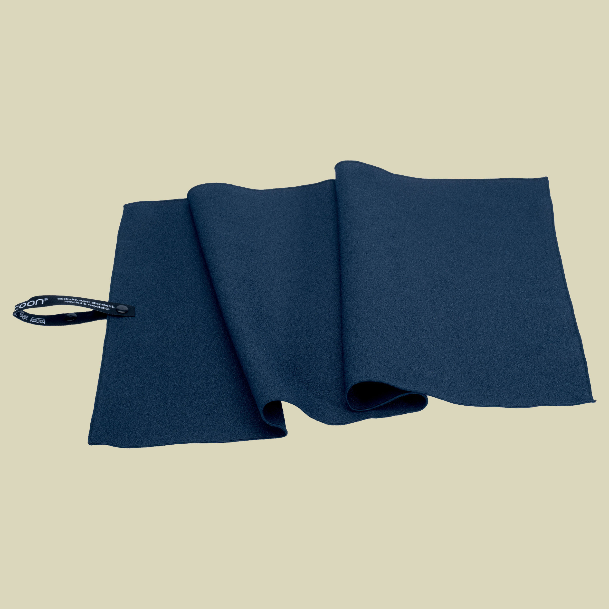 Microfiber Towel Hyperlight lava grey S (60 x 30 cm)