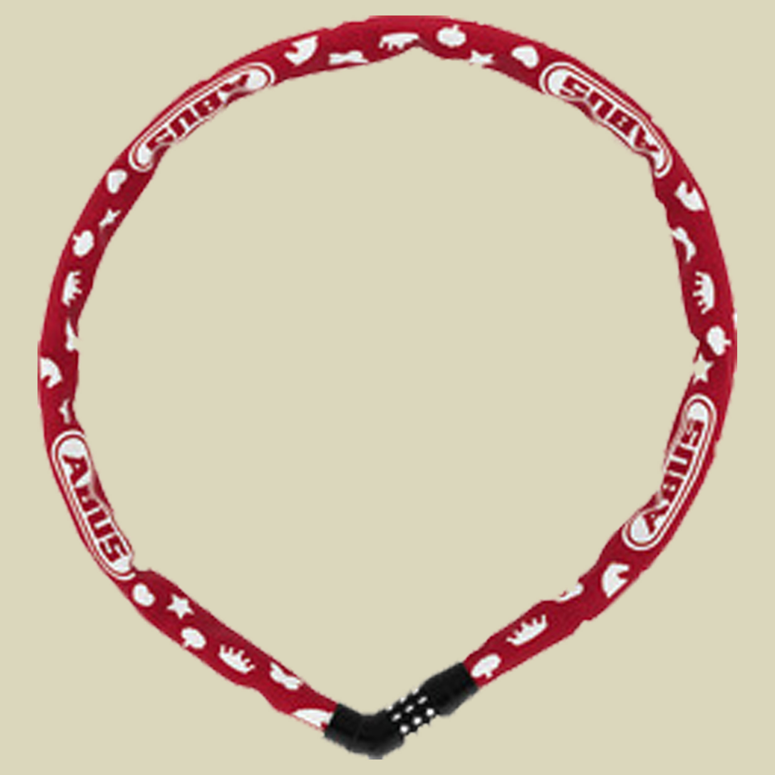 Steel-O-Chain 4804C/75 Farbe red symbols